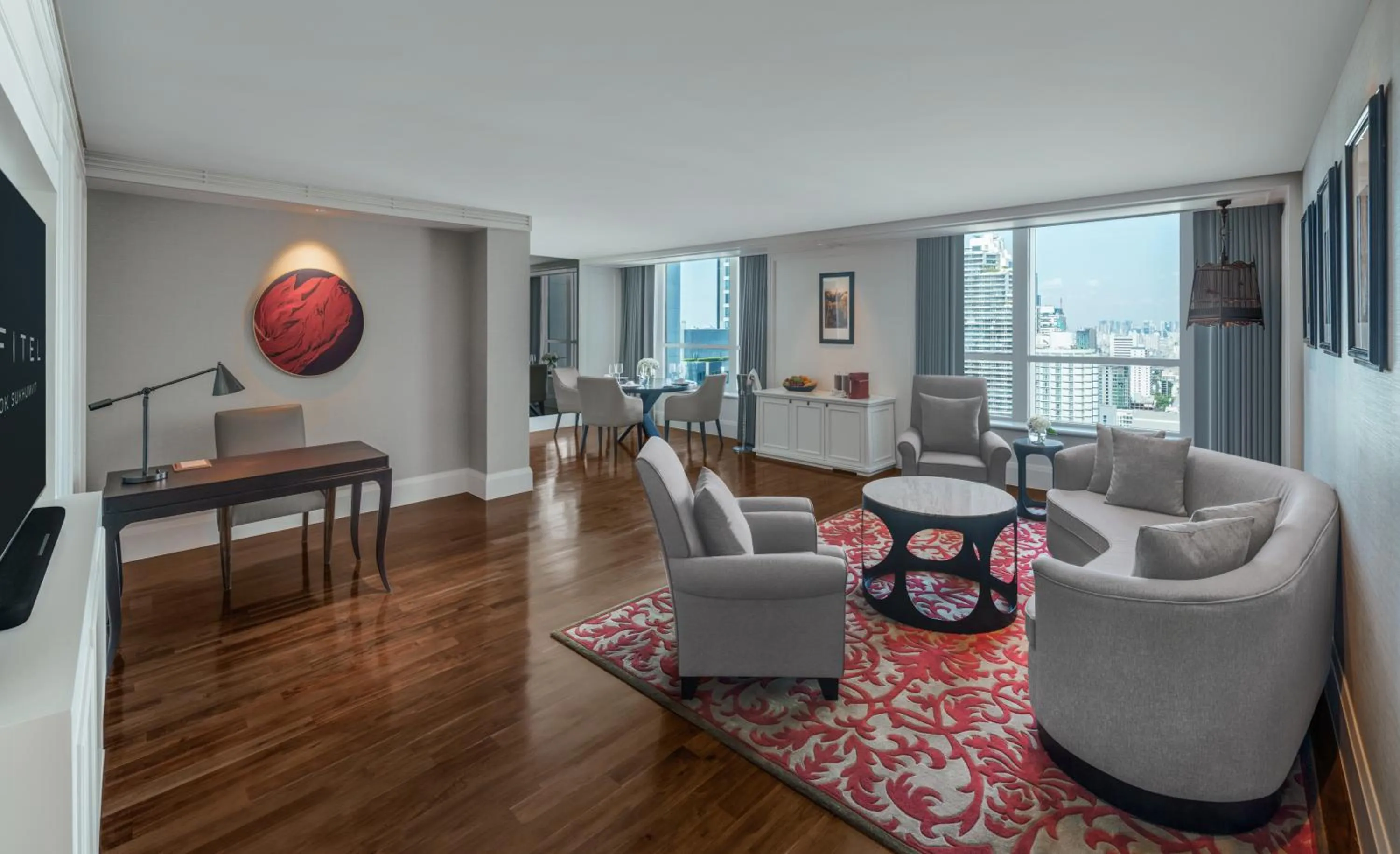 Living room in Sofitel Bangkok Sukhumvit