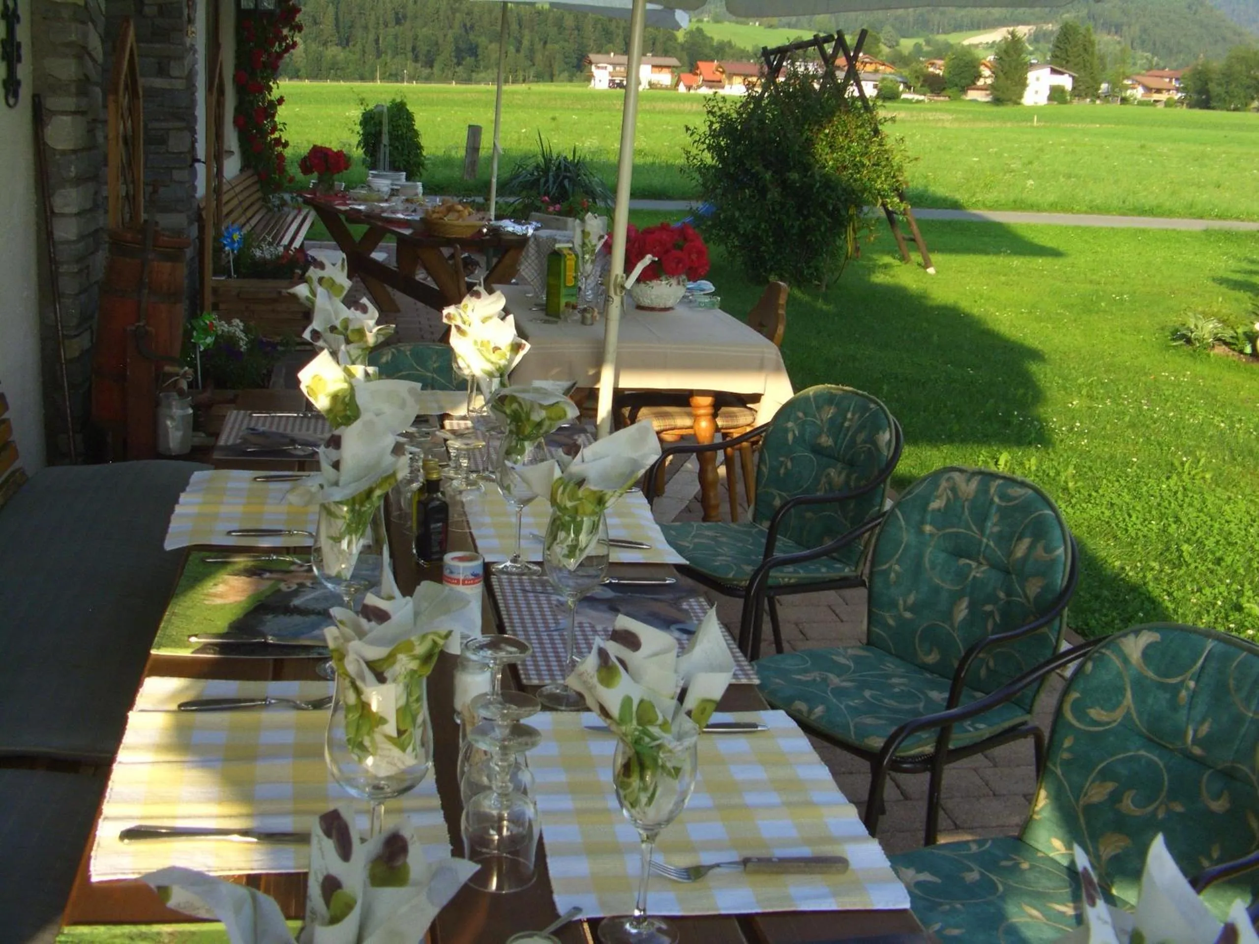 BBQ facilities in Landhaus Greiderer