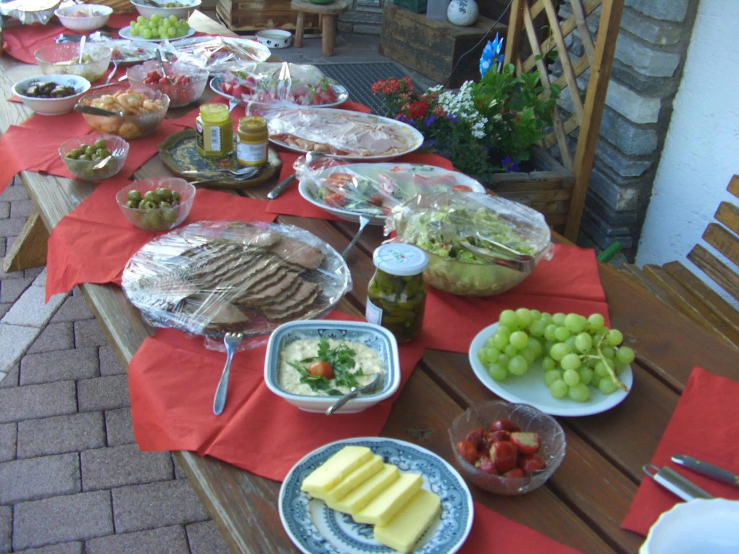 Food and drinks in Landhaus Greiderer