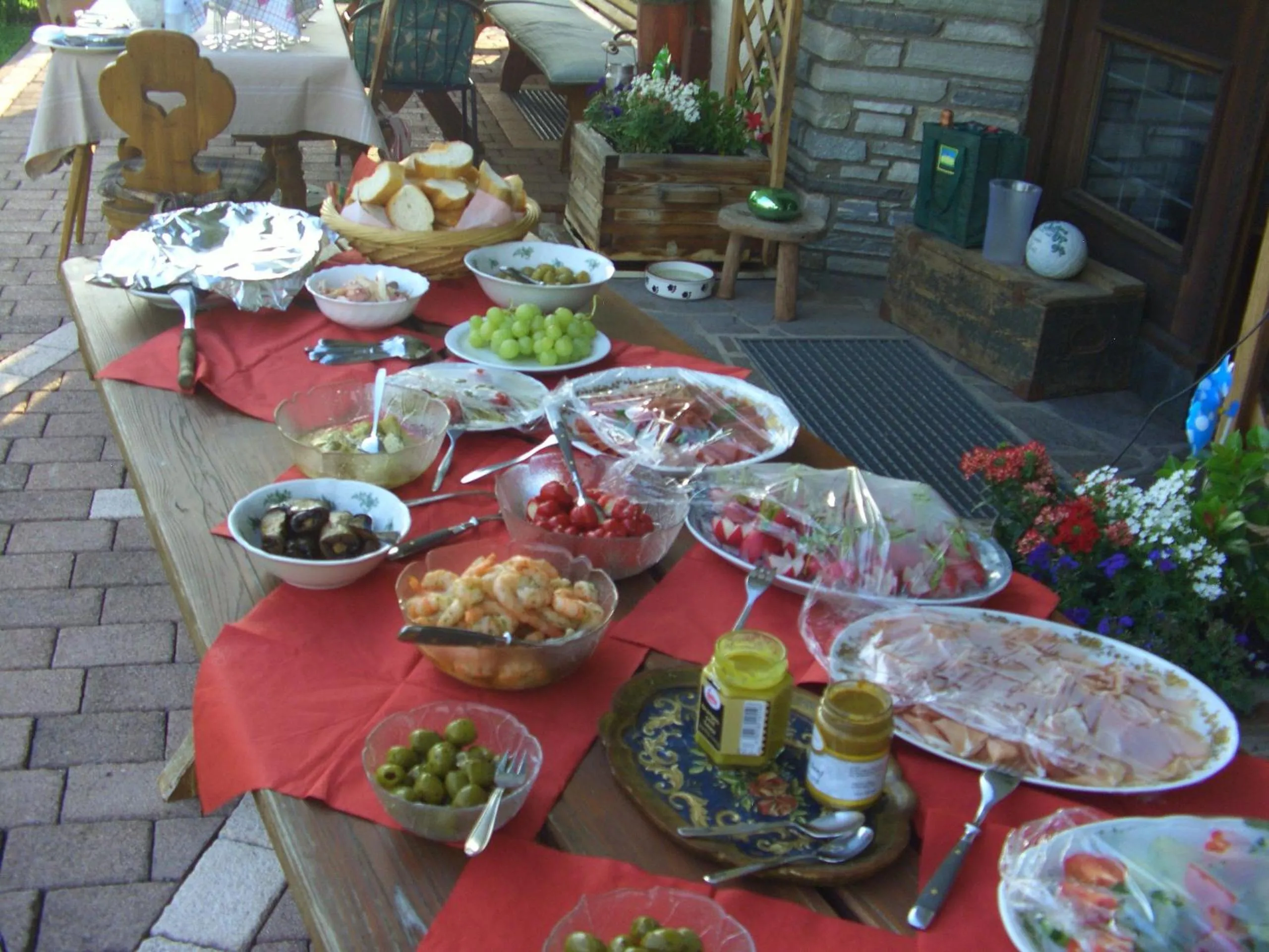 BBQ facilities in Landhaus Greiderer
