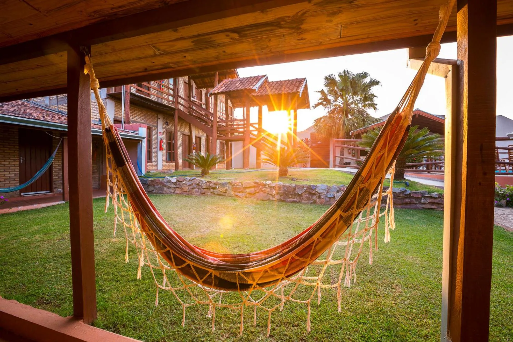 Patio in Pousada Muito Bonito