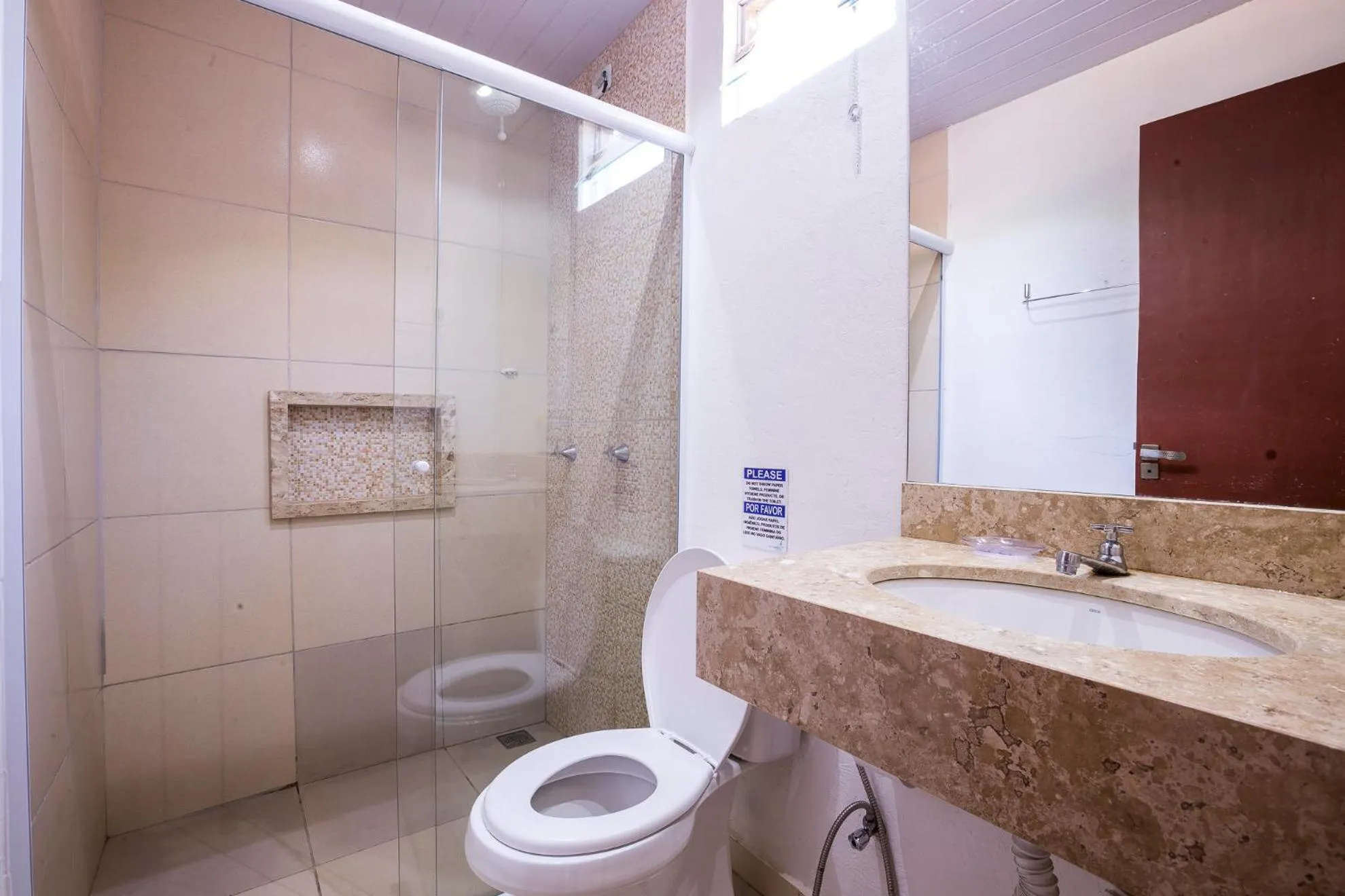 Bathroom in Pousada Muito Bonito