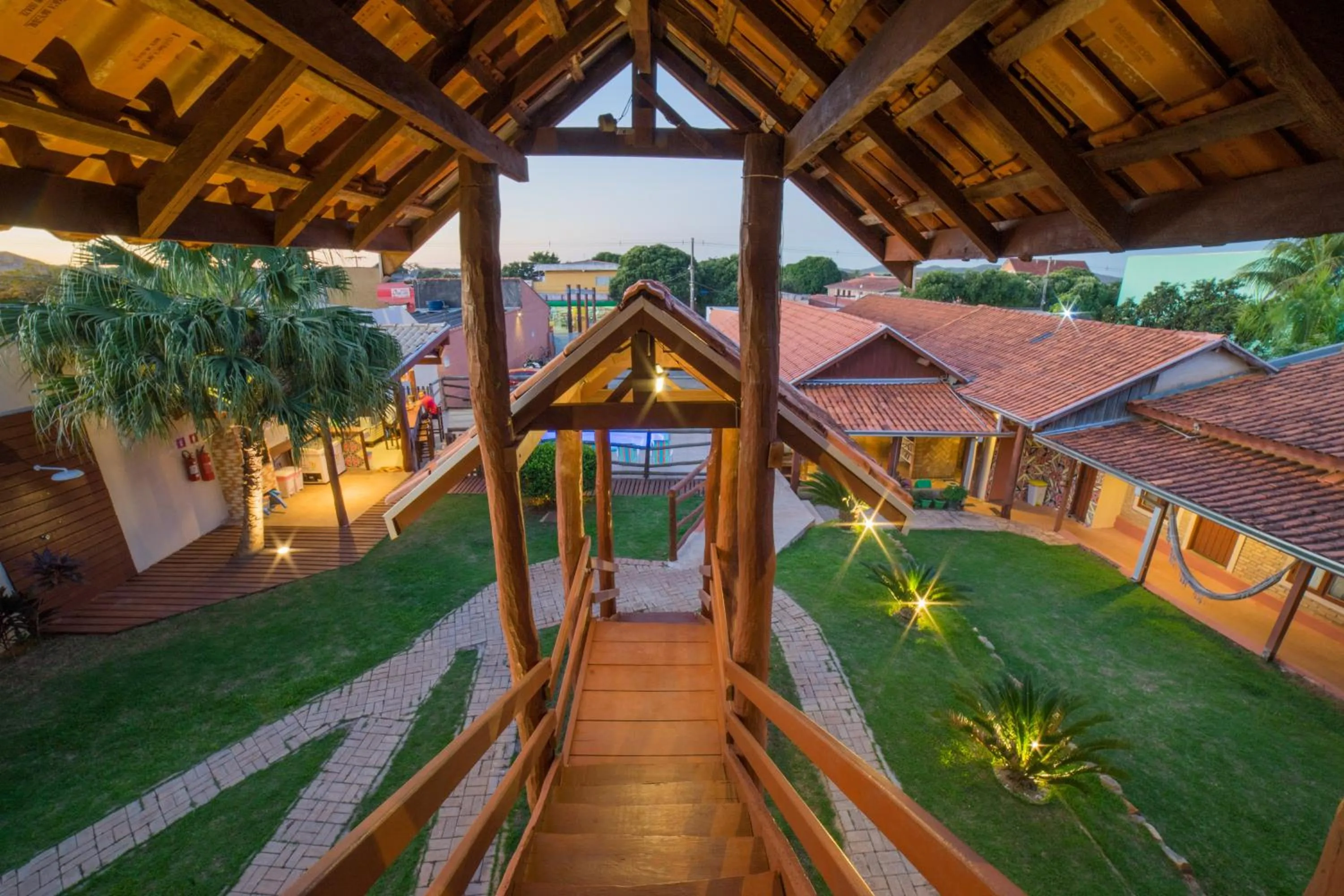 Garden in Pousada Muito Bonito