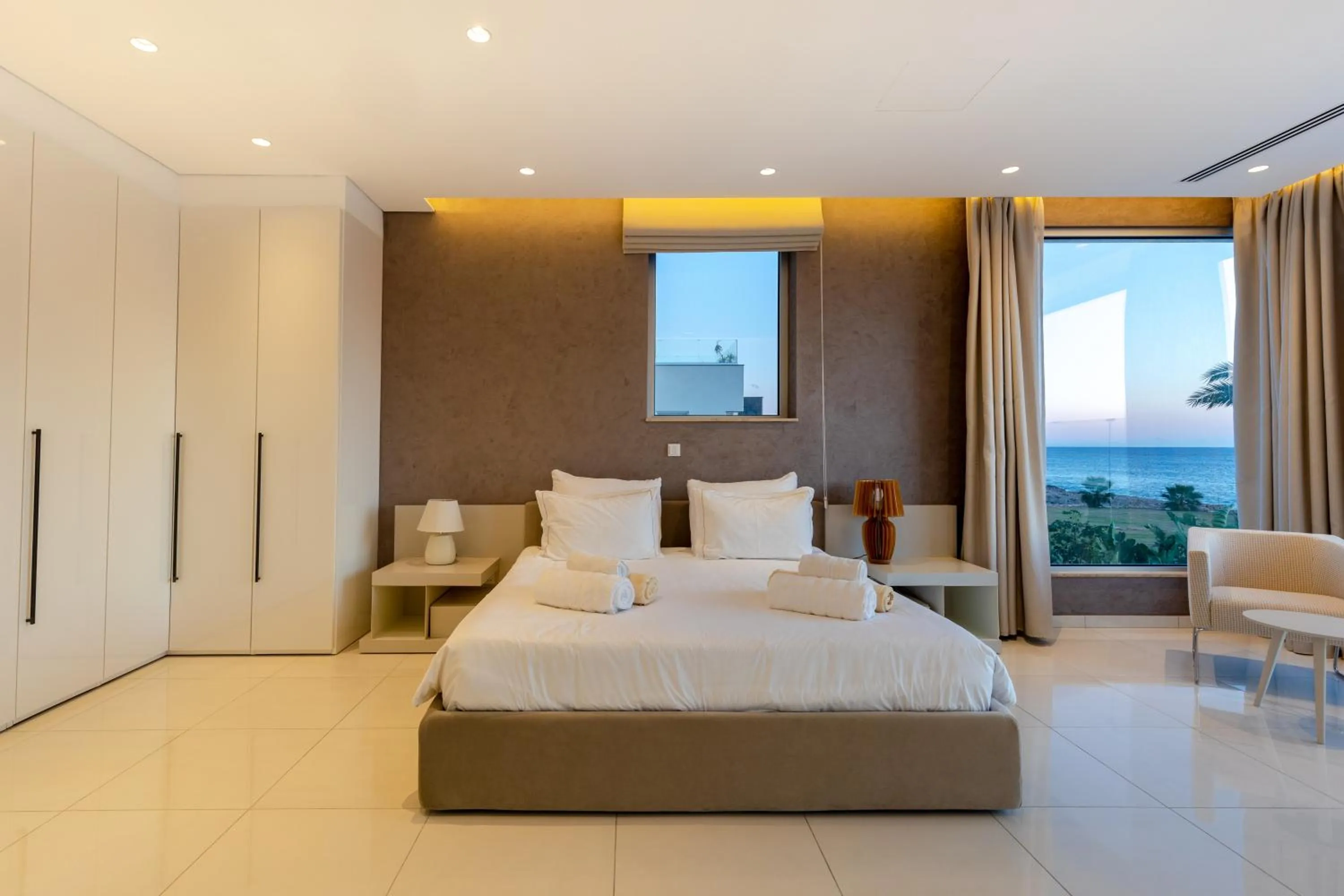 Bed in Vivo Mare Beachfront-Seaview Villas
