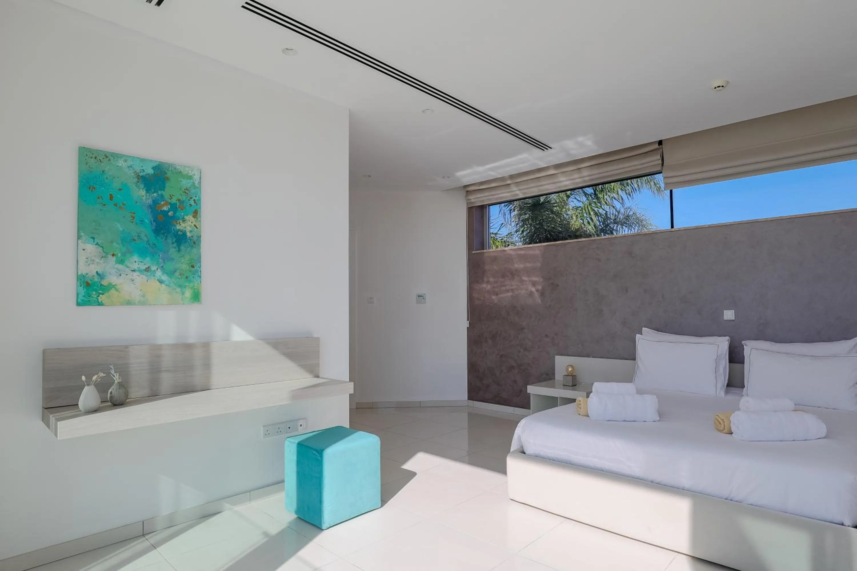 Bed in Vivo Mare Beachfront-Seaview Villas