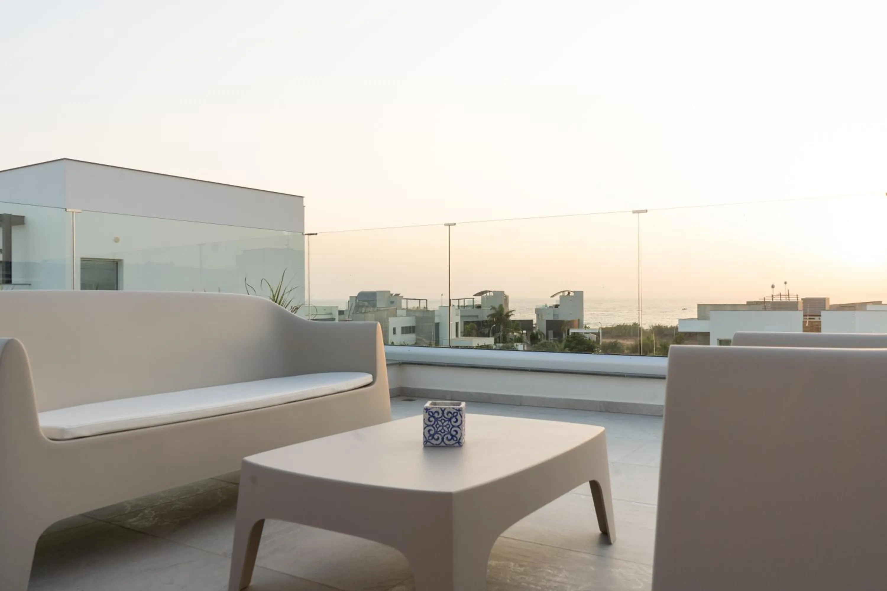 Balcony/Terrace in Vivo Mare Beachfront-Seaview Villas