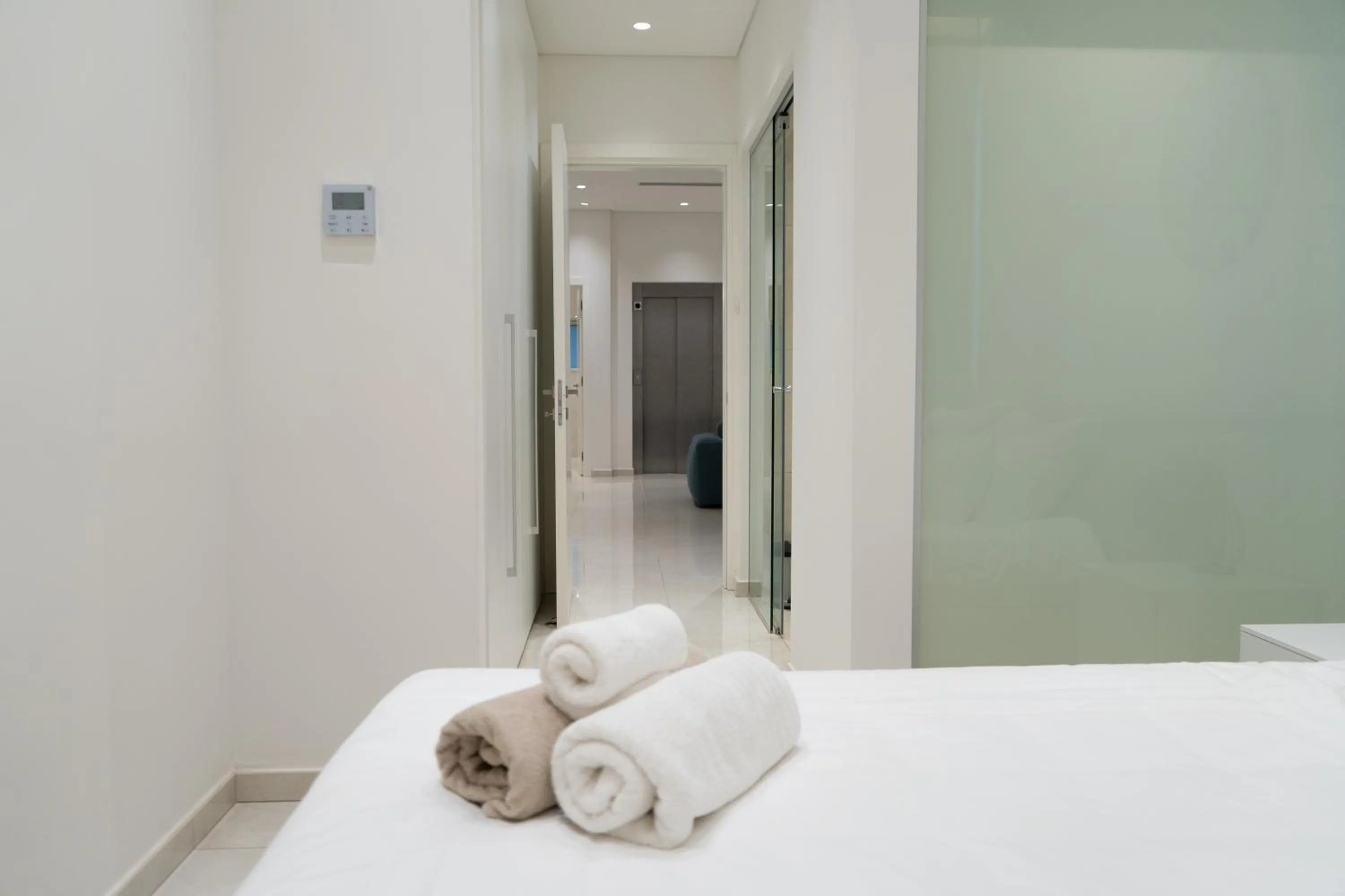 Bedroom, Bed in Vivo Mare Beachfront-Seaview Villas