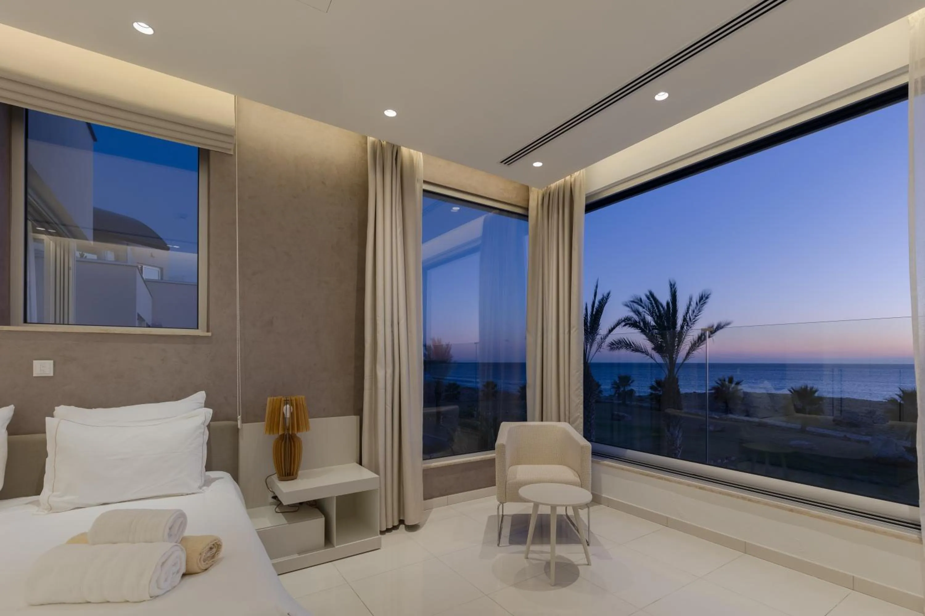 Bed in Vivo Mare Beachfront-Seaview Villas