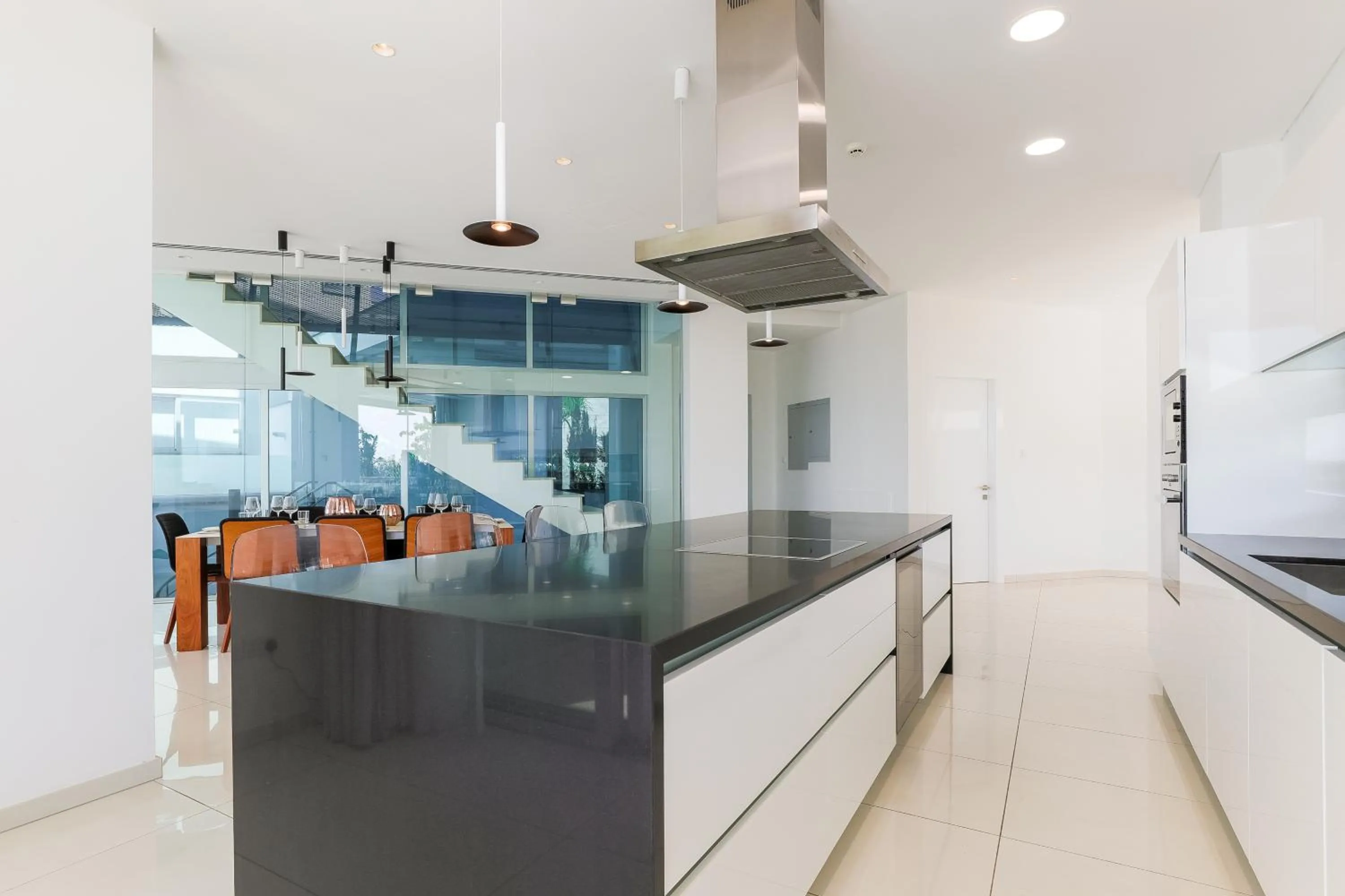 Dining area in Vivo Mare Beachfront-Seaview Villas