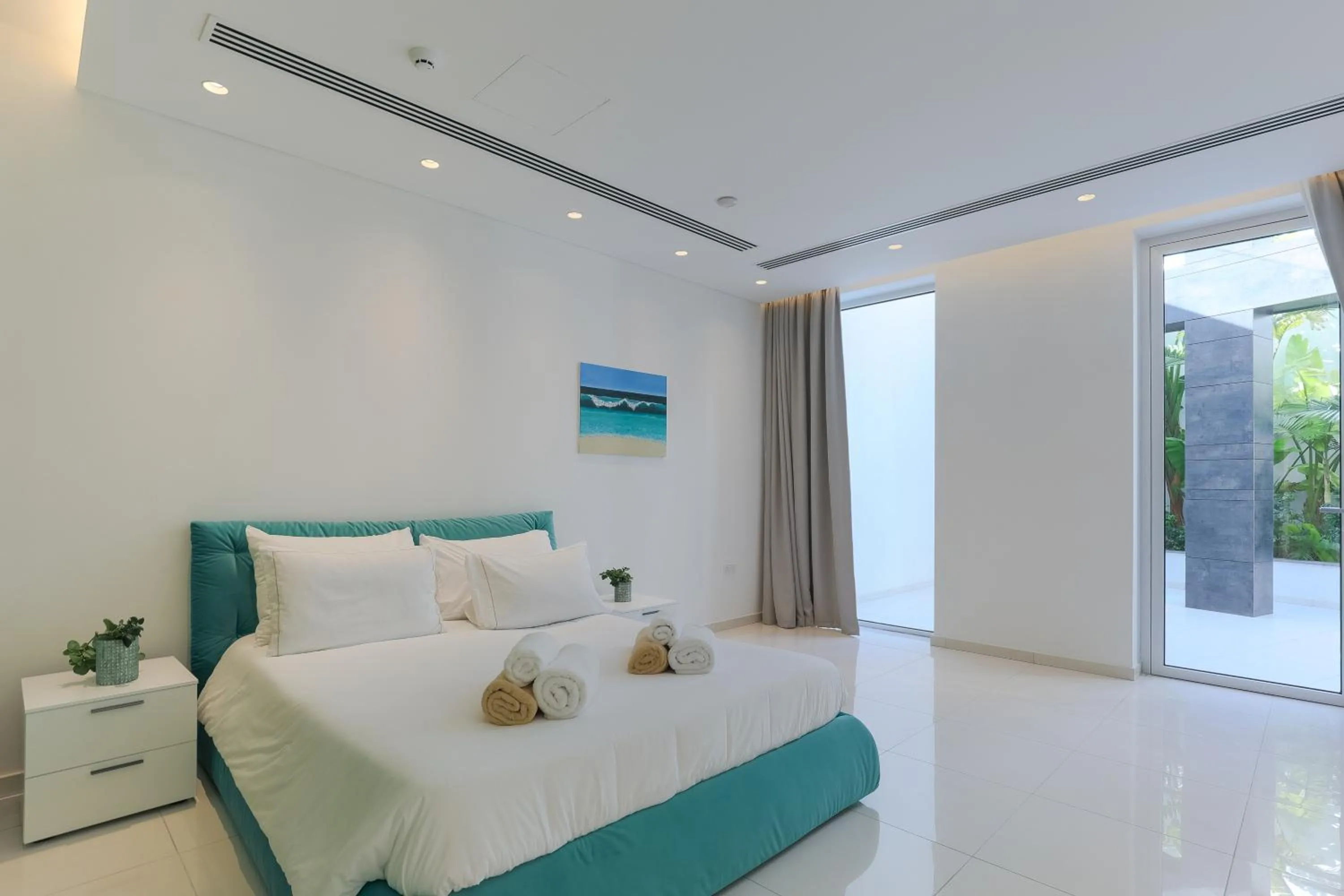 Bed in Vivo Mare Beachfront-Seaview Villas