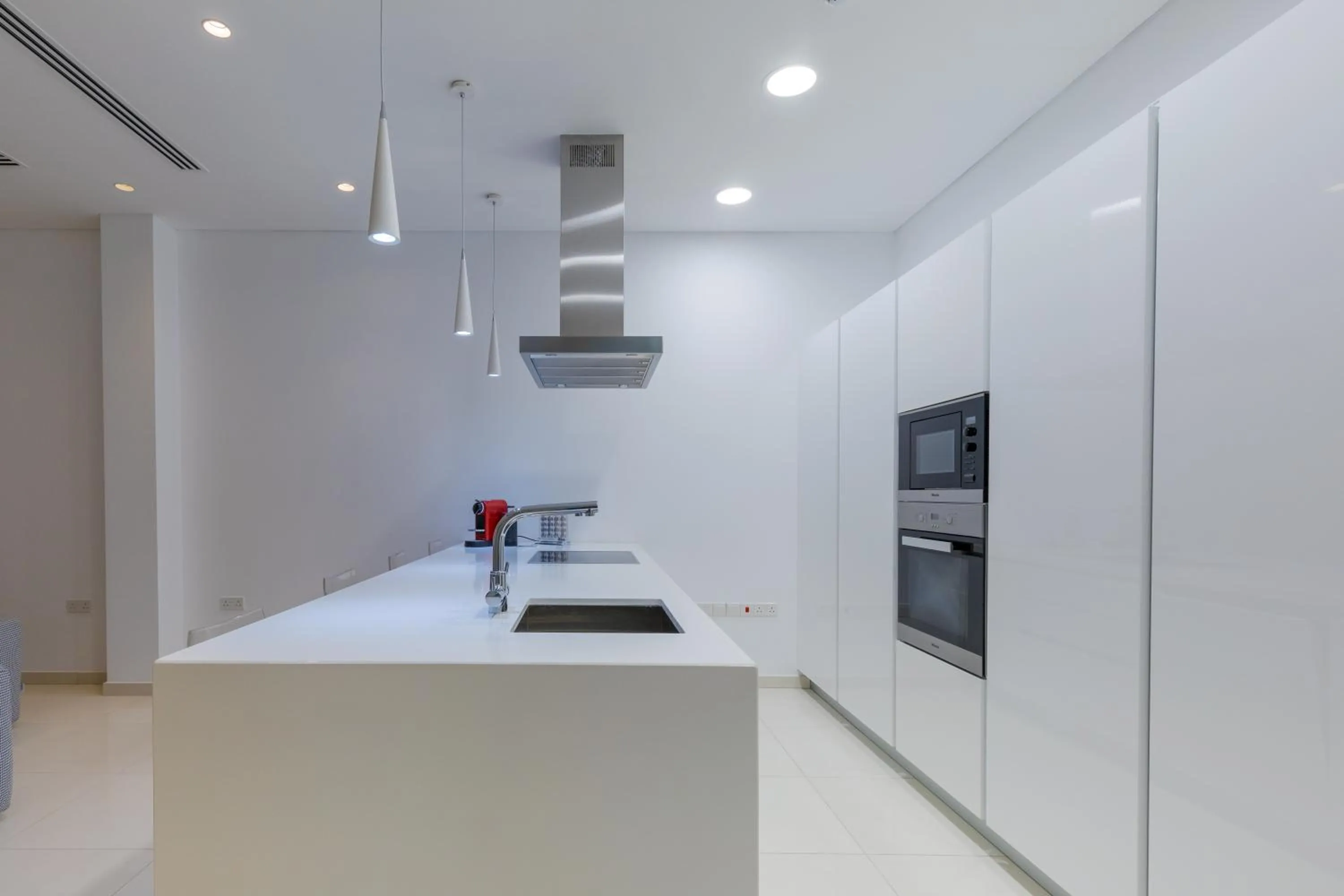 Kitchen or kitchenette in Vivo Mare Beachfront-Seaview Villas