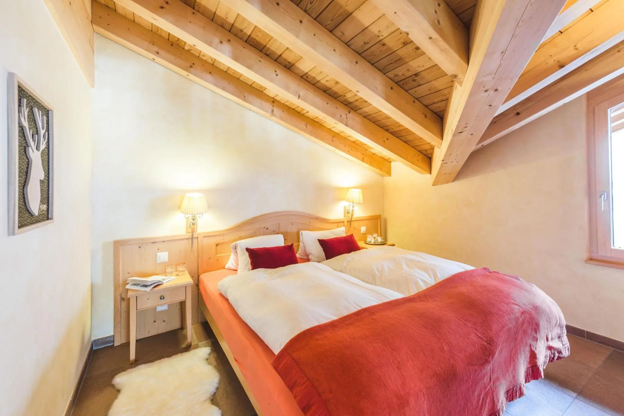 Photo of the whole room, Bed in Apartment Alpharmonie