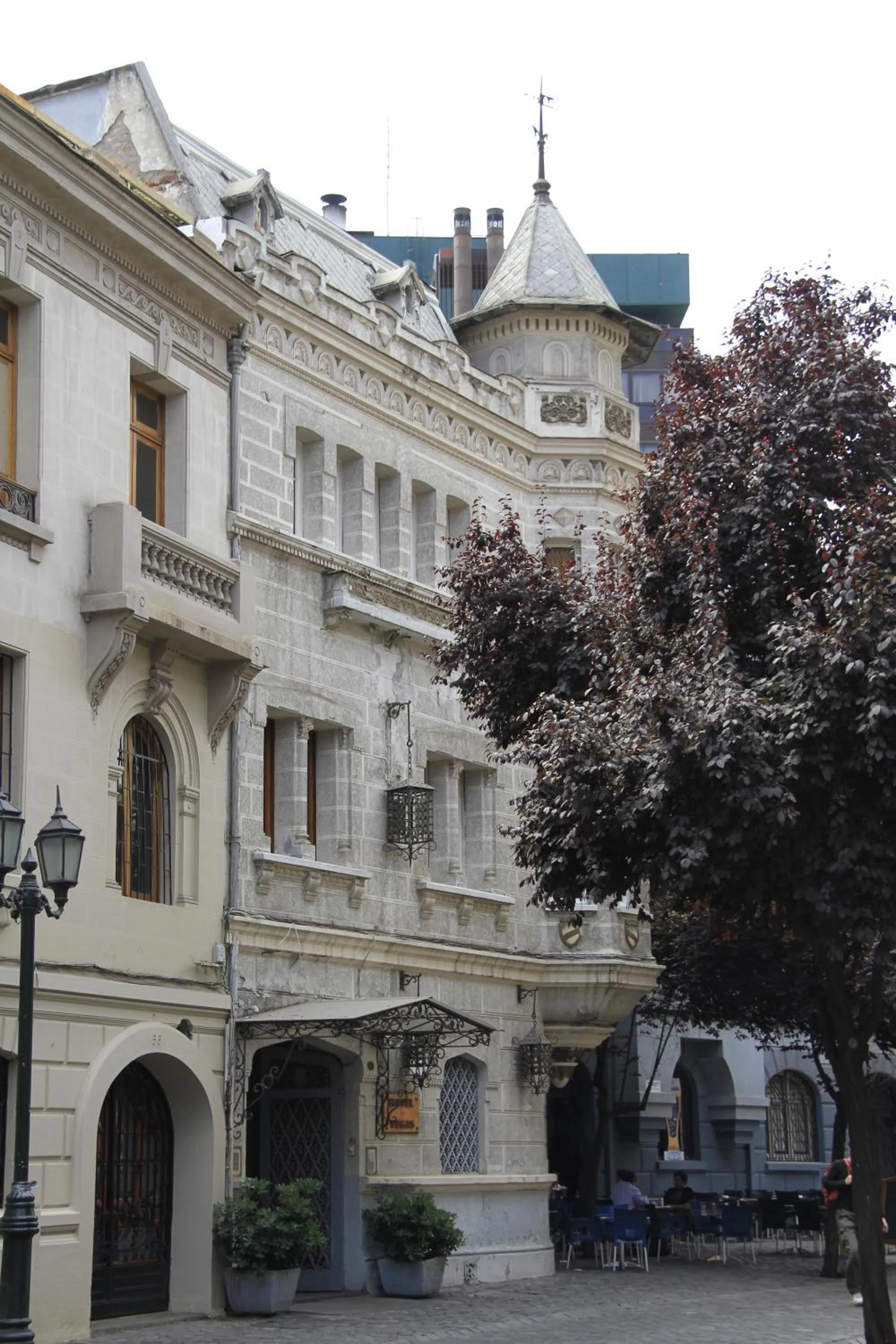 Facade/entrance in Hotel Vegas
