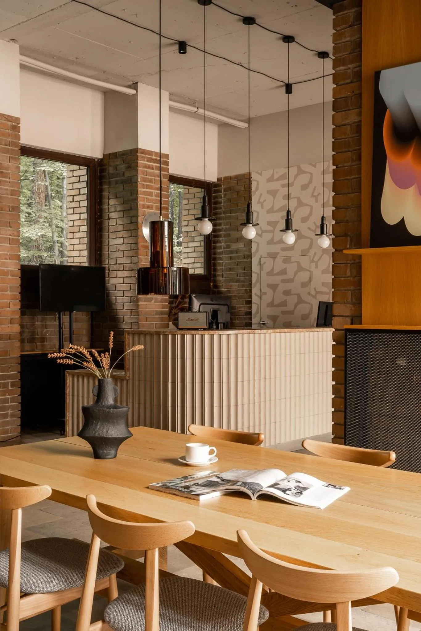 Lobby or reception in Forest Hotel