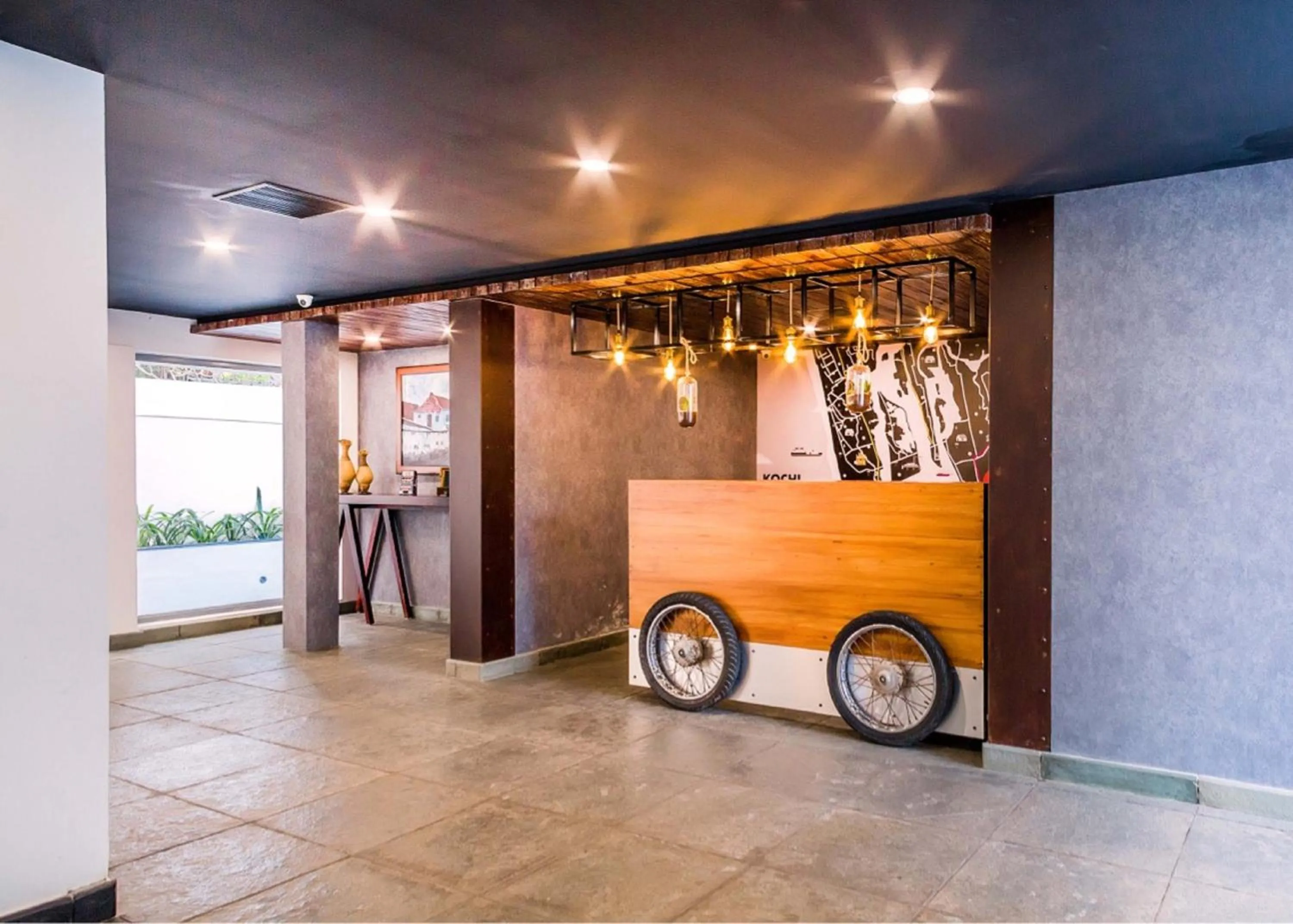 Lobby or reception in Hotel Neighbourhood, Cochin