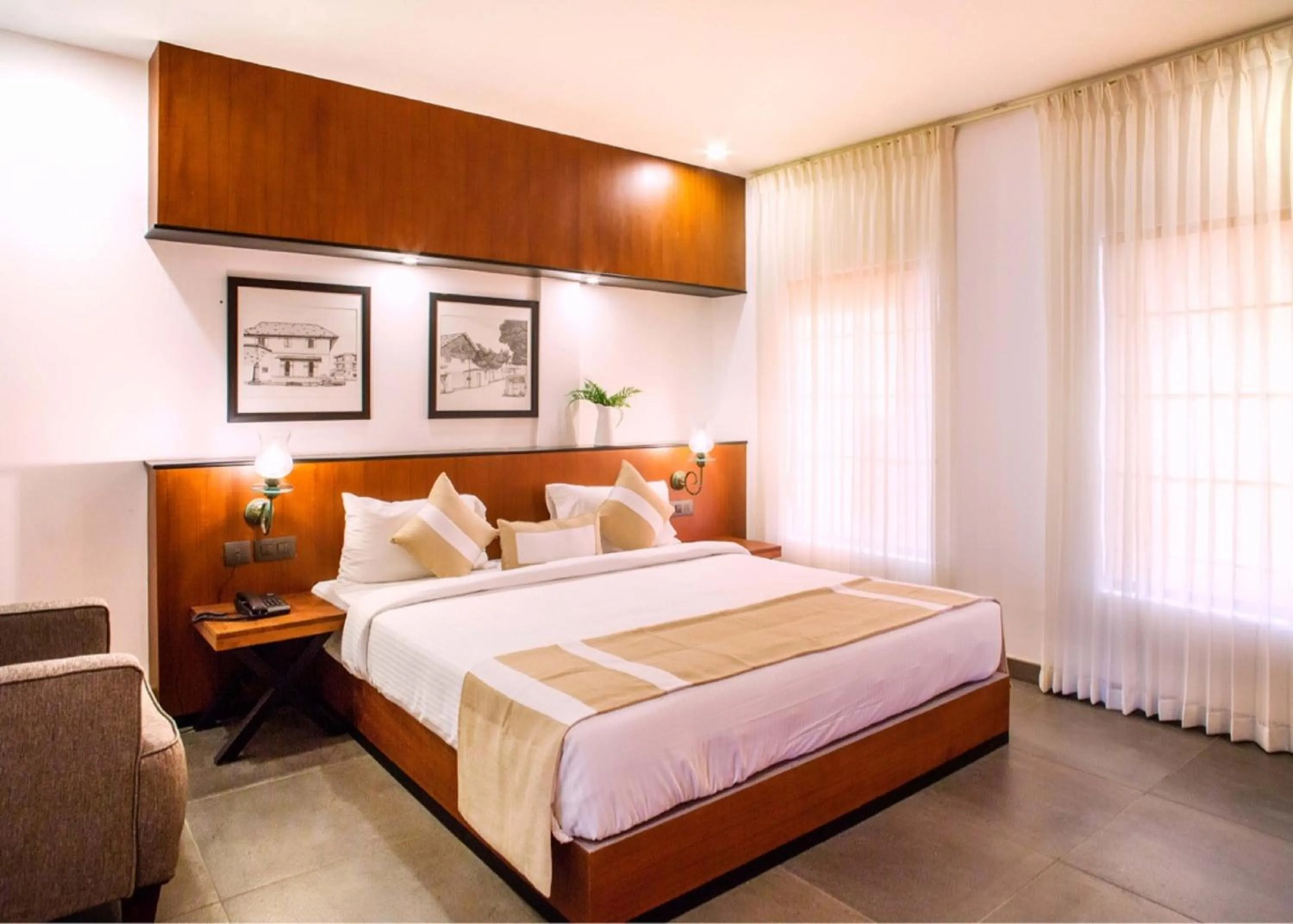 Photo of the whole room, Bed in Hotel Neighbourhood, Cochin