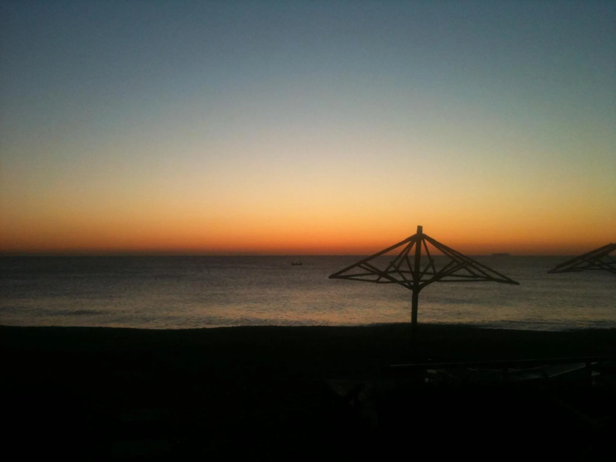 Sunset in Hotel Solemare