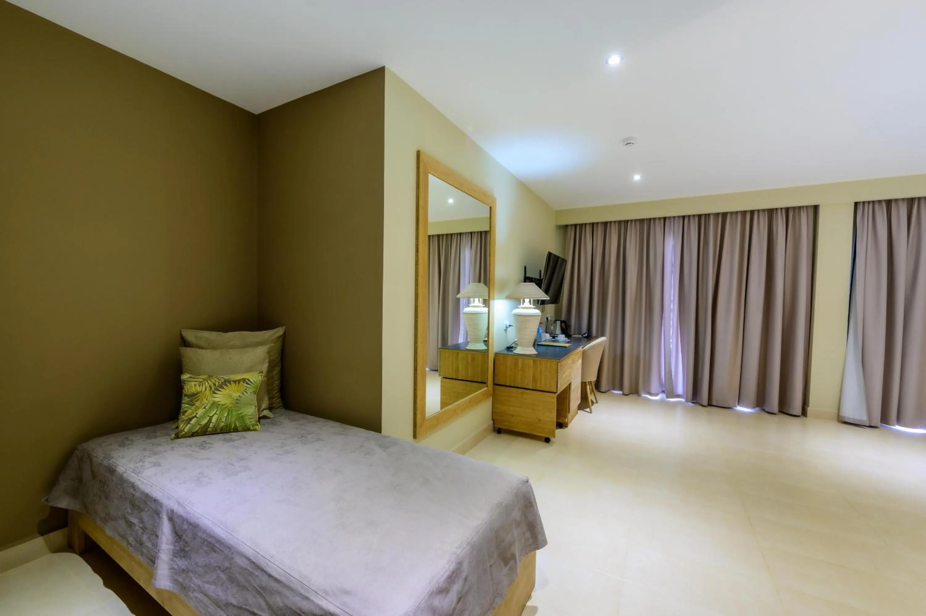 Bedroom, Bed in Baobab Tree Hôtel & Spa