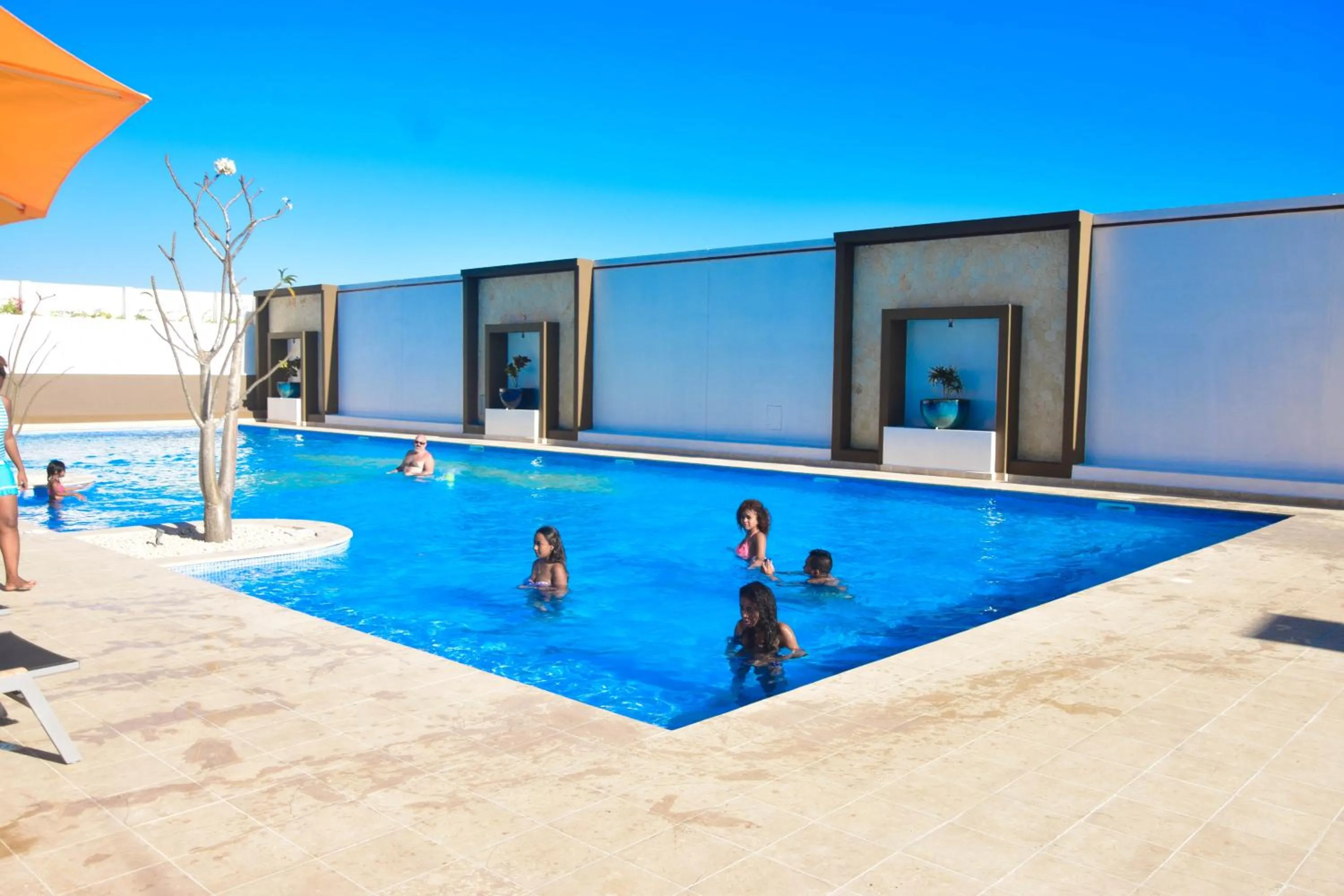 Swimming pool in Baobab Tree Hôtel & Spa