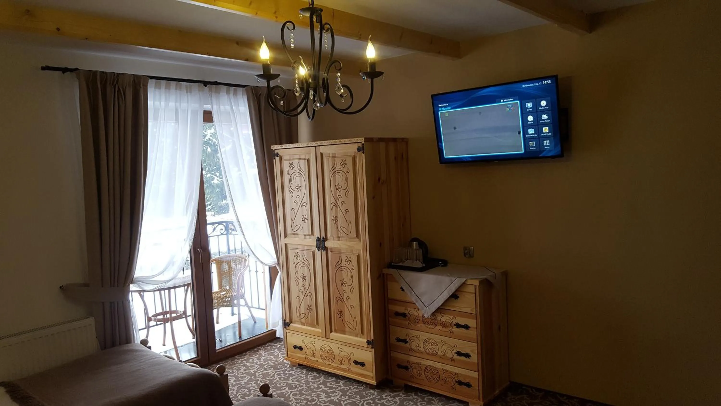 Garden in ECO Willa Grand Karpatia Ski&Wellness