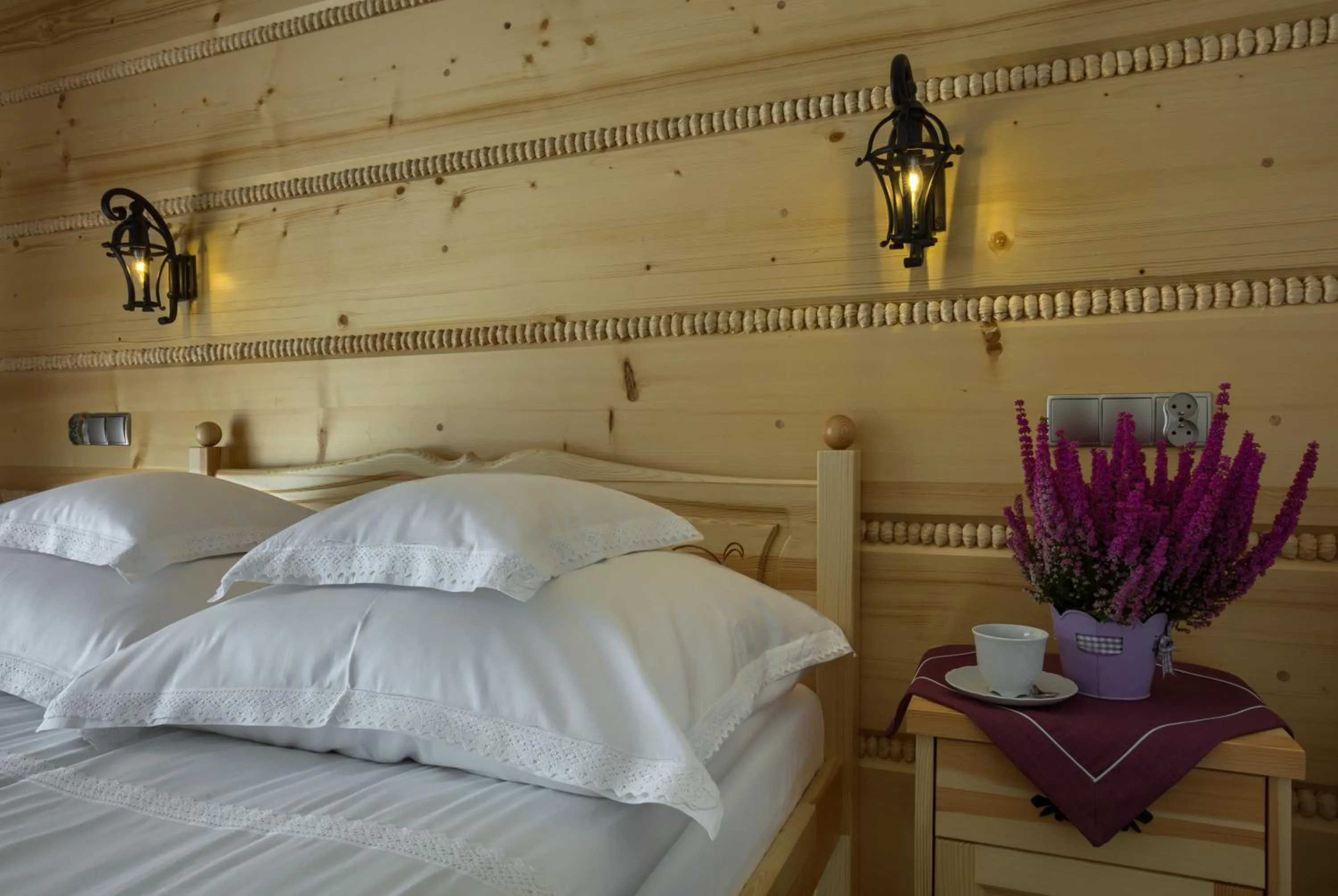 Bedroom, Bed in ECO Willa Grand Karpatia Ski&Wellness
