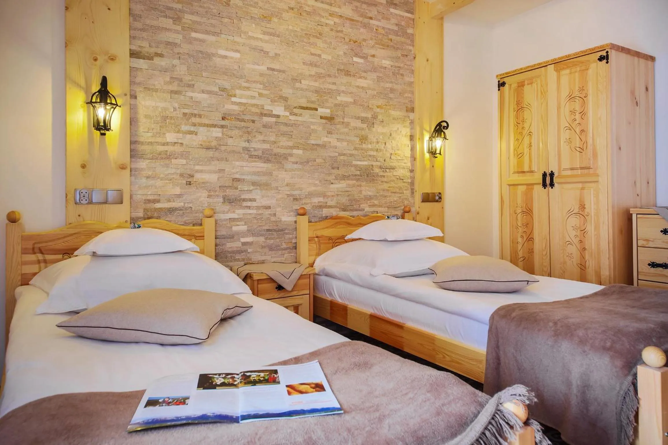 Photo of the whole room, Bed in ECO Willa Grand Karpatia Ski&Wellness
