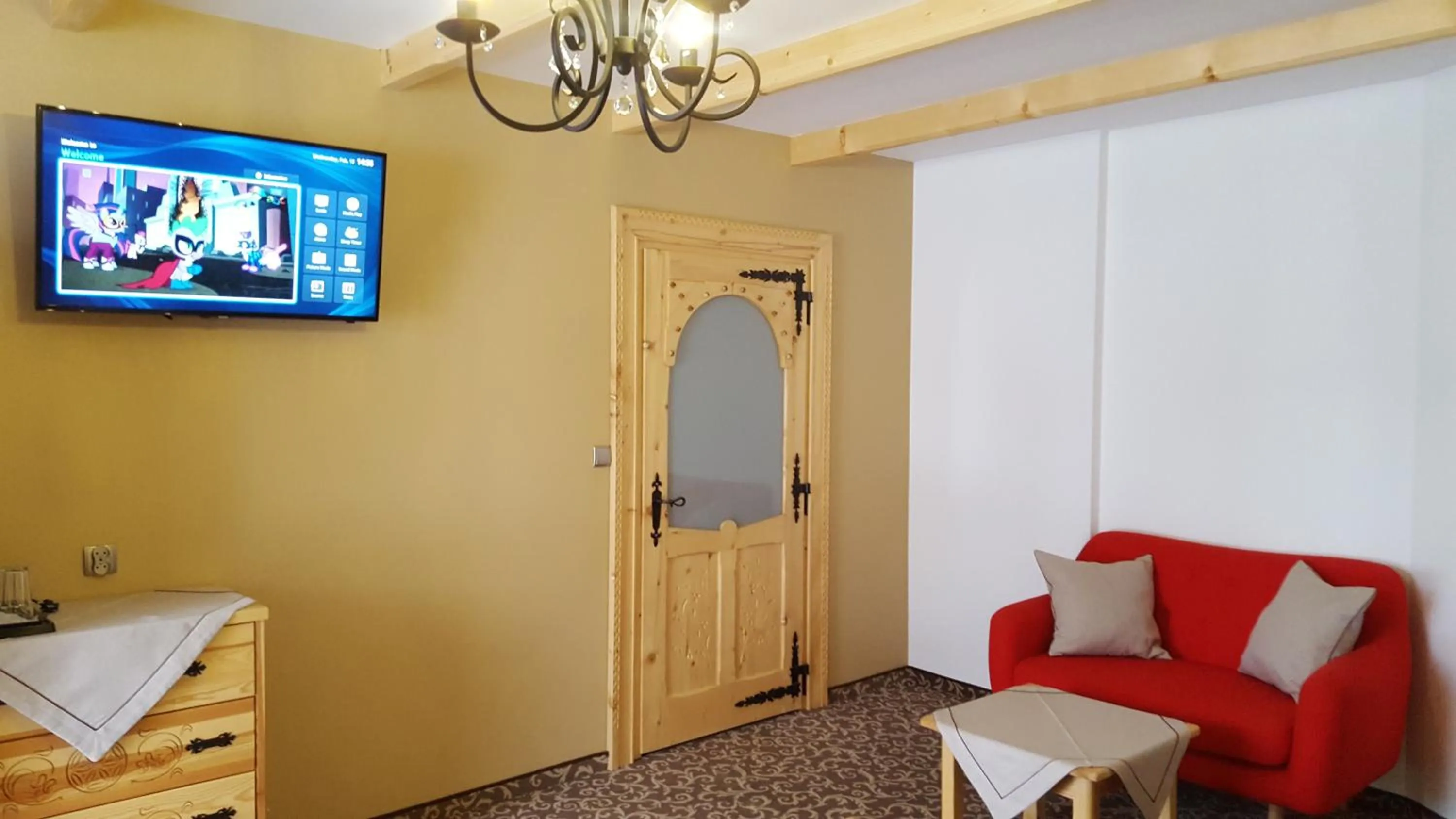 Photo of the whole room, Bed in ECO Willa Grand Karpatia Ski&Wellness