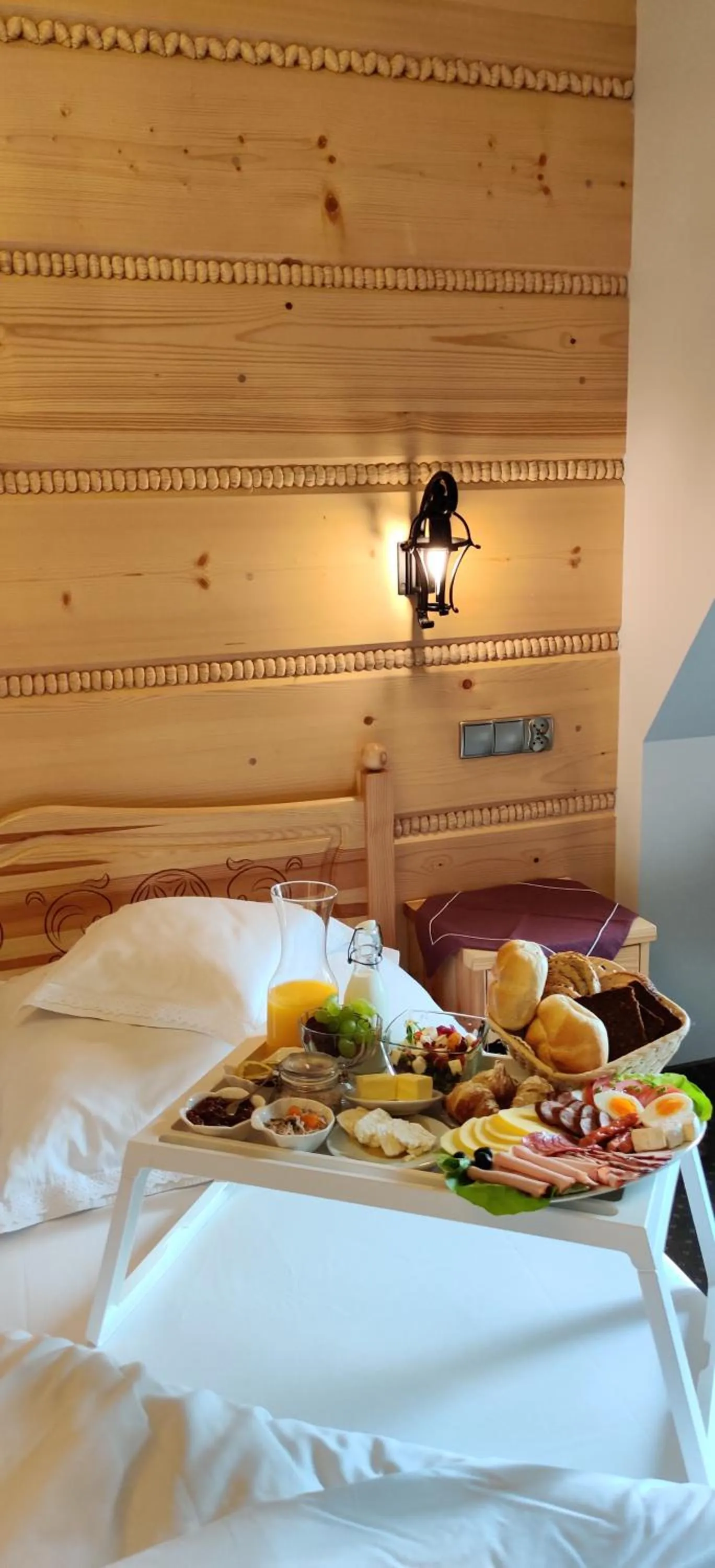 Bed in ECO Willa Grand Karpatia Ski&Wellness