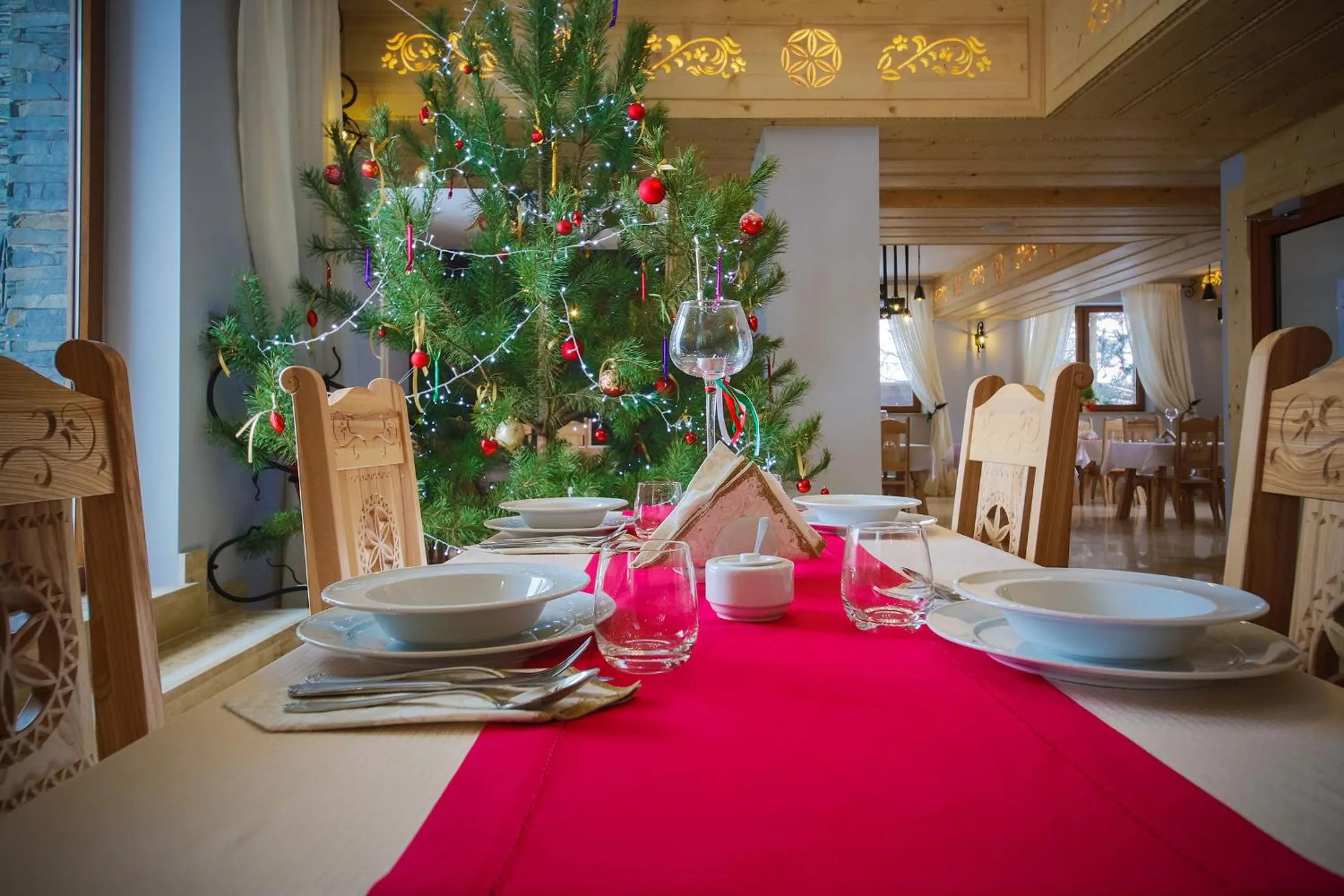 Dining area in ECO Willa Grand Karpatia Ski&Wellness
