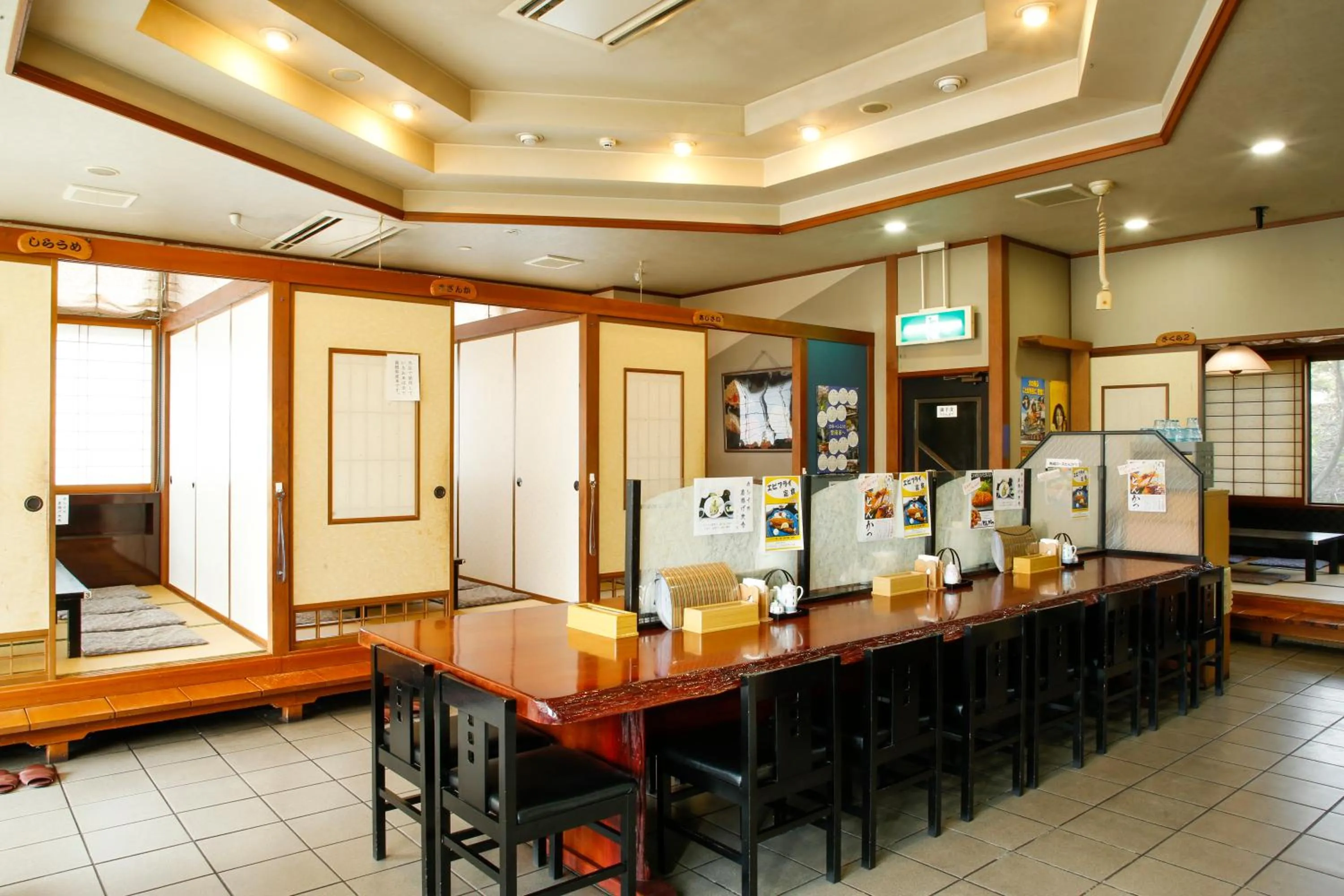 Dining area in Hotel Jodai