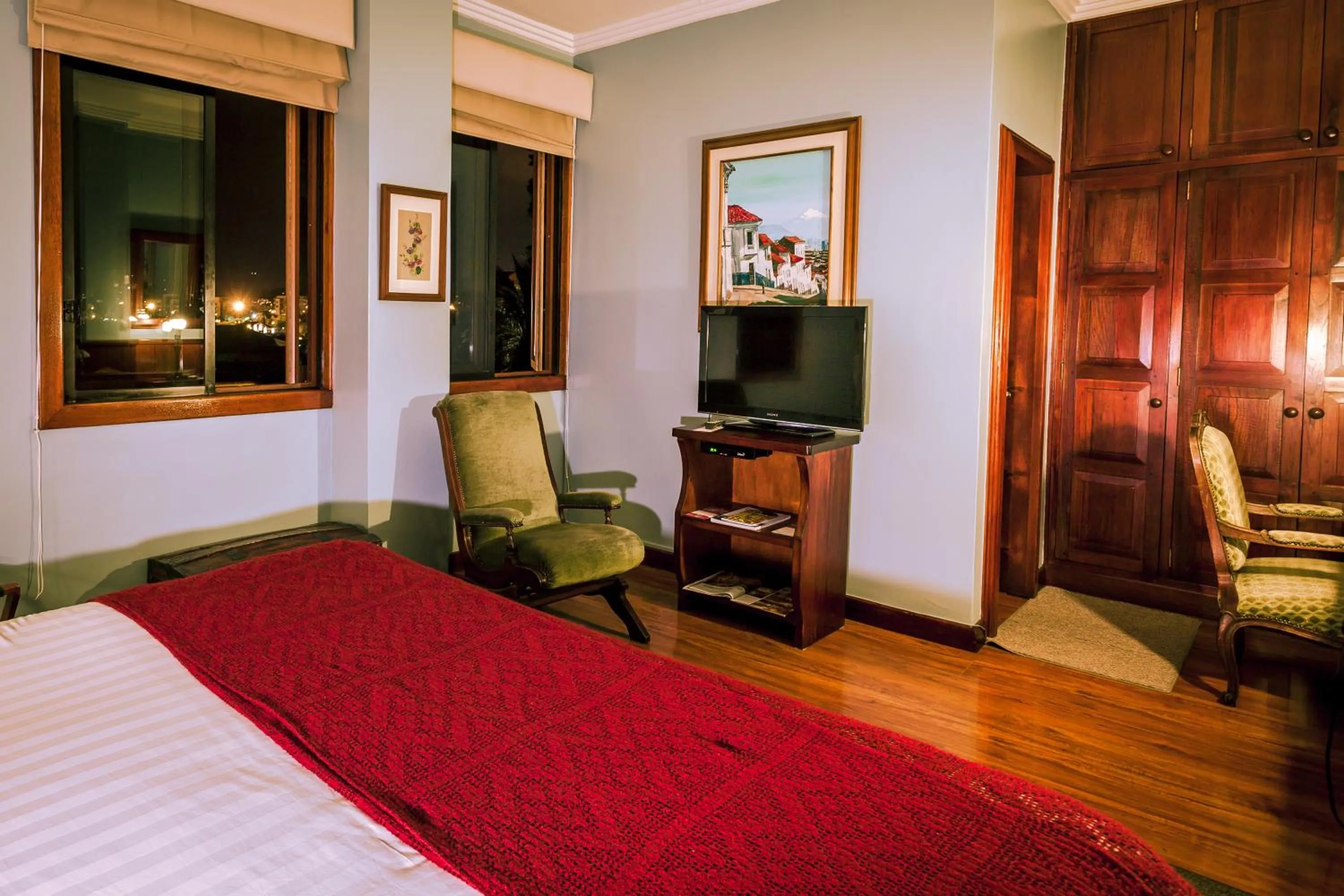 Bed in Hotel Victoria