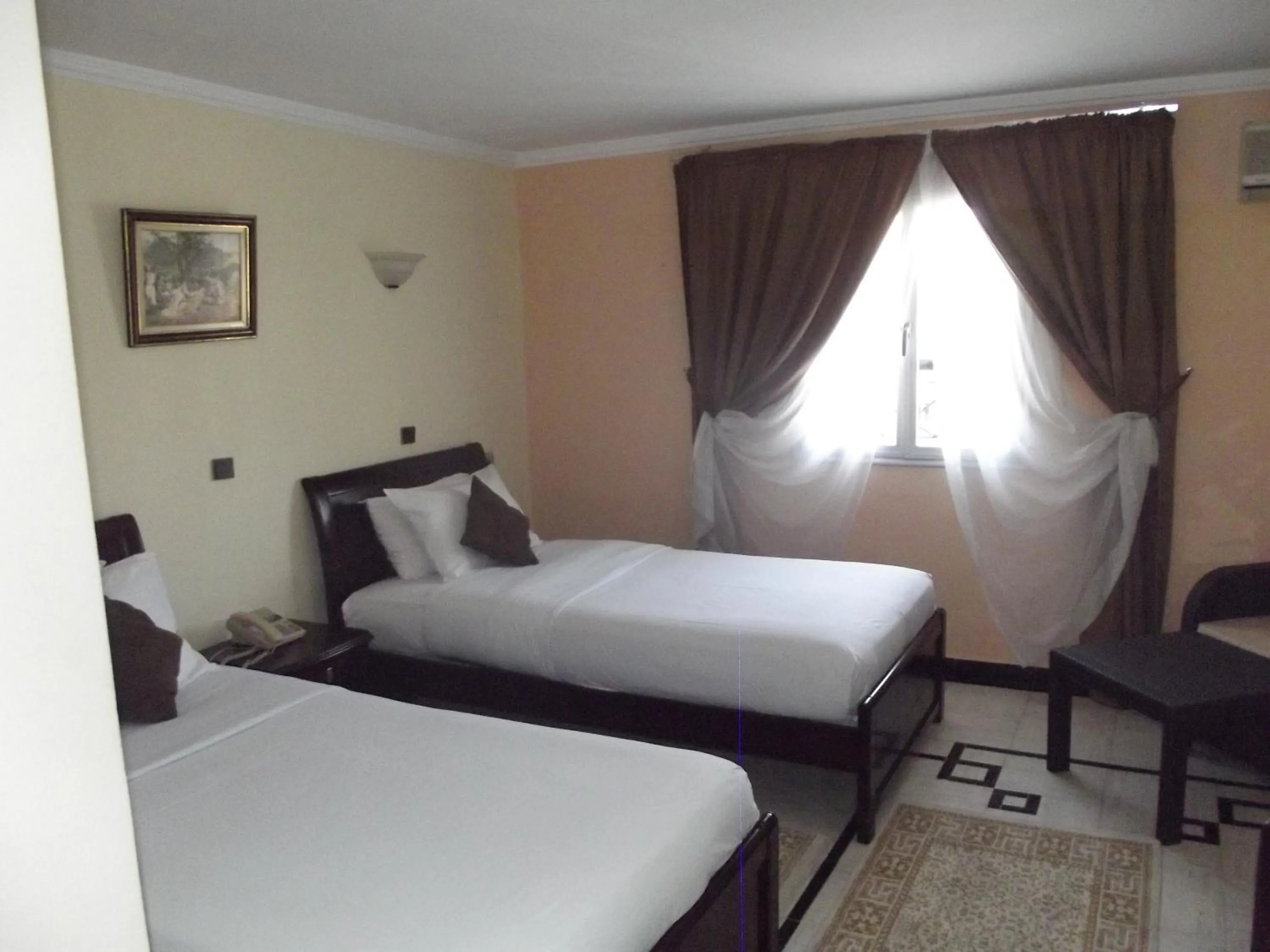 Bed in Hotel Al Kabir