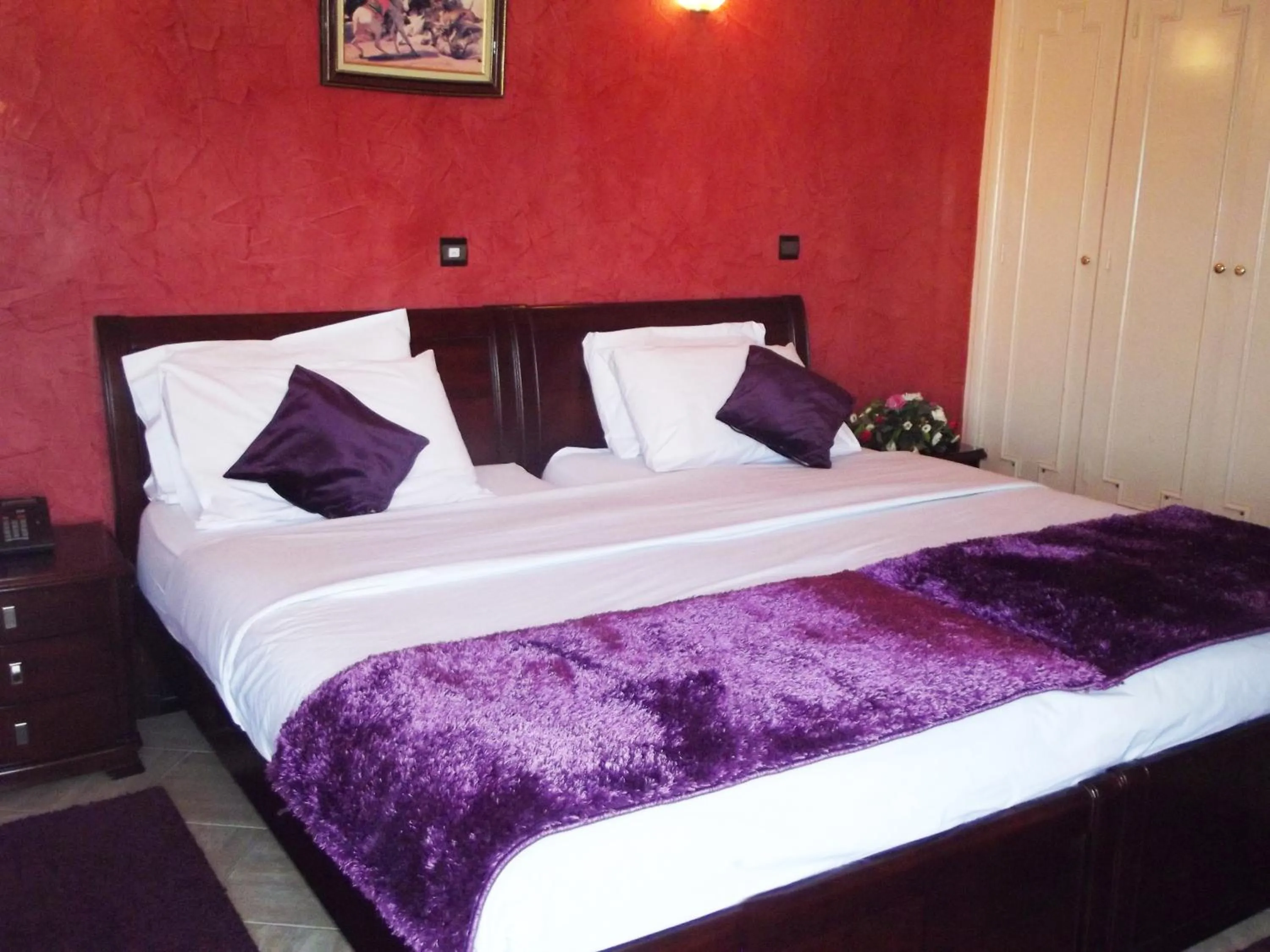 Bed in Hotel Al Kabir