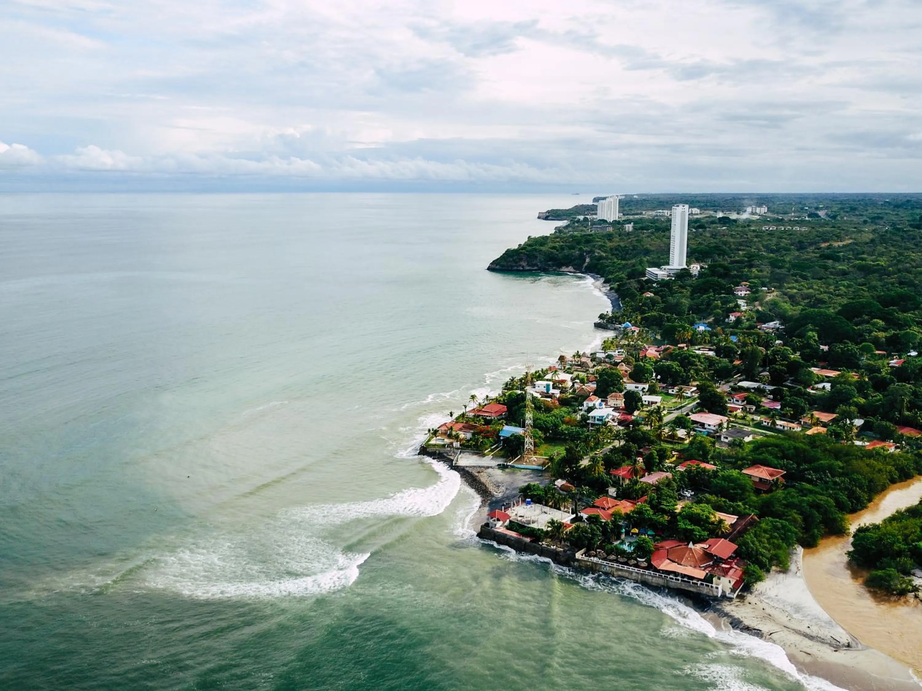 Bird's eye view in Manglar Lodge