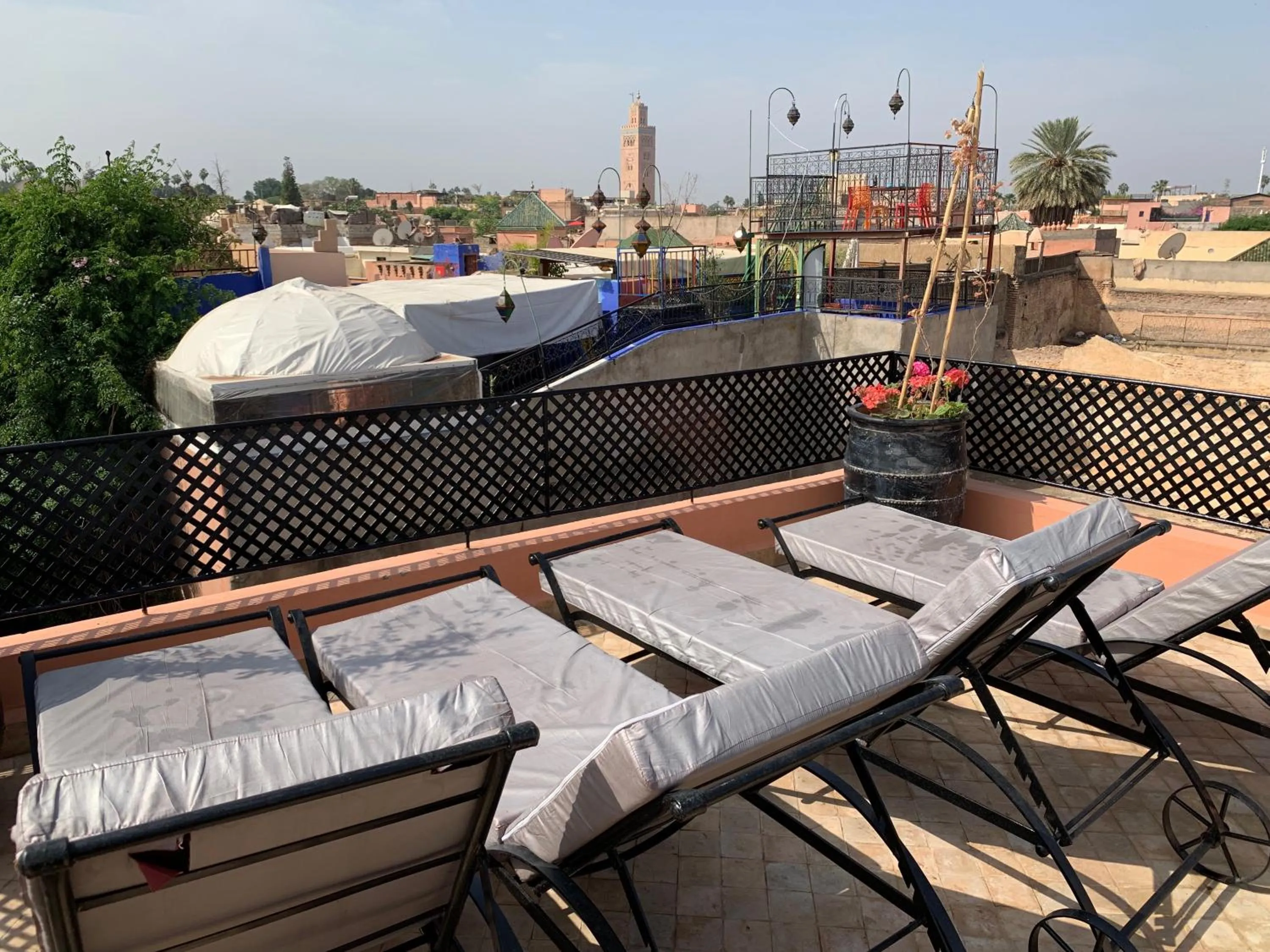 Balcony/Terrace in Riad Abaka hotel & boutique