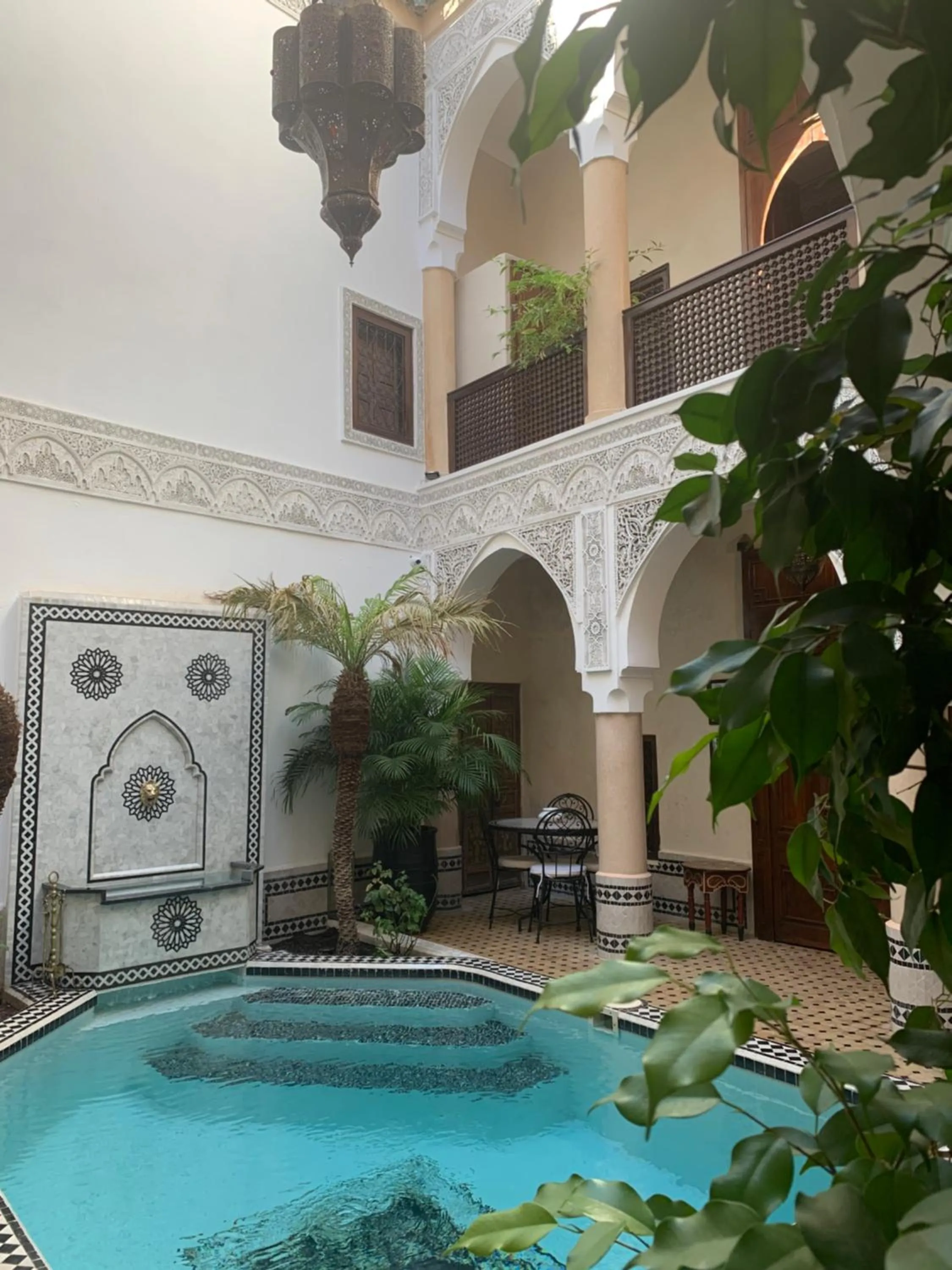 Pool view in Riad Abaka hotel & boutique