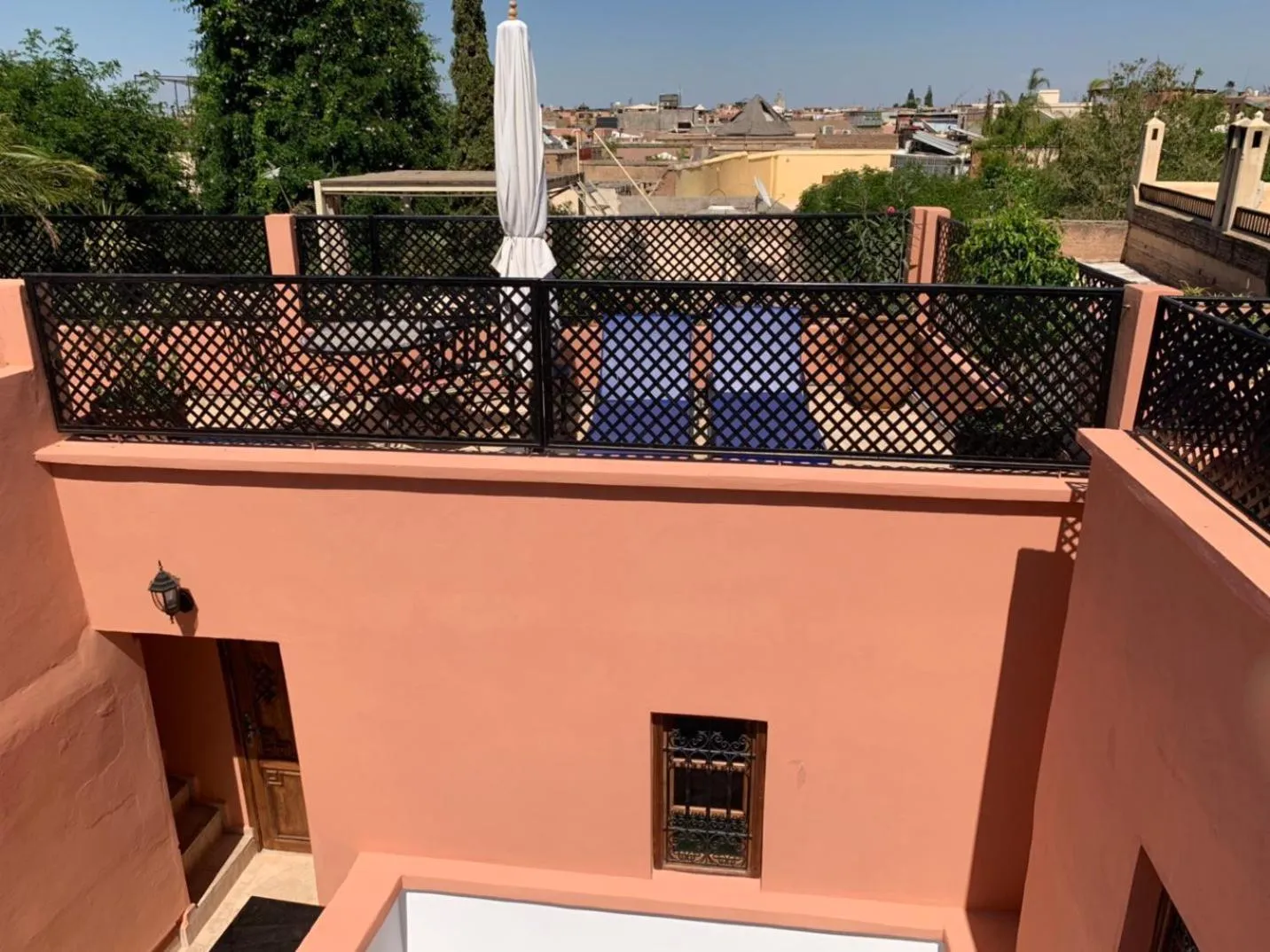 Patio in Riad Abaka hotel & boutique