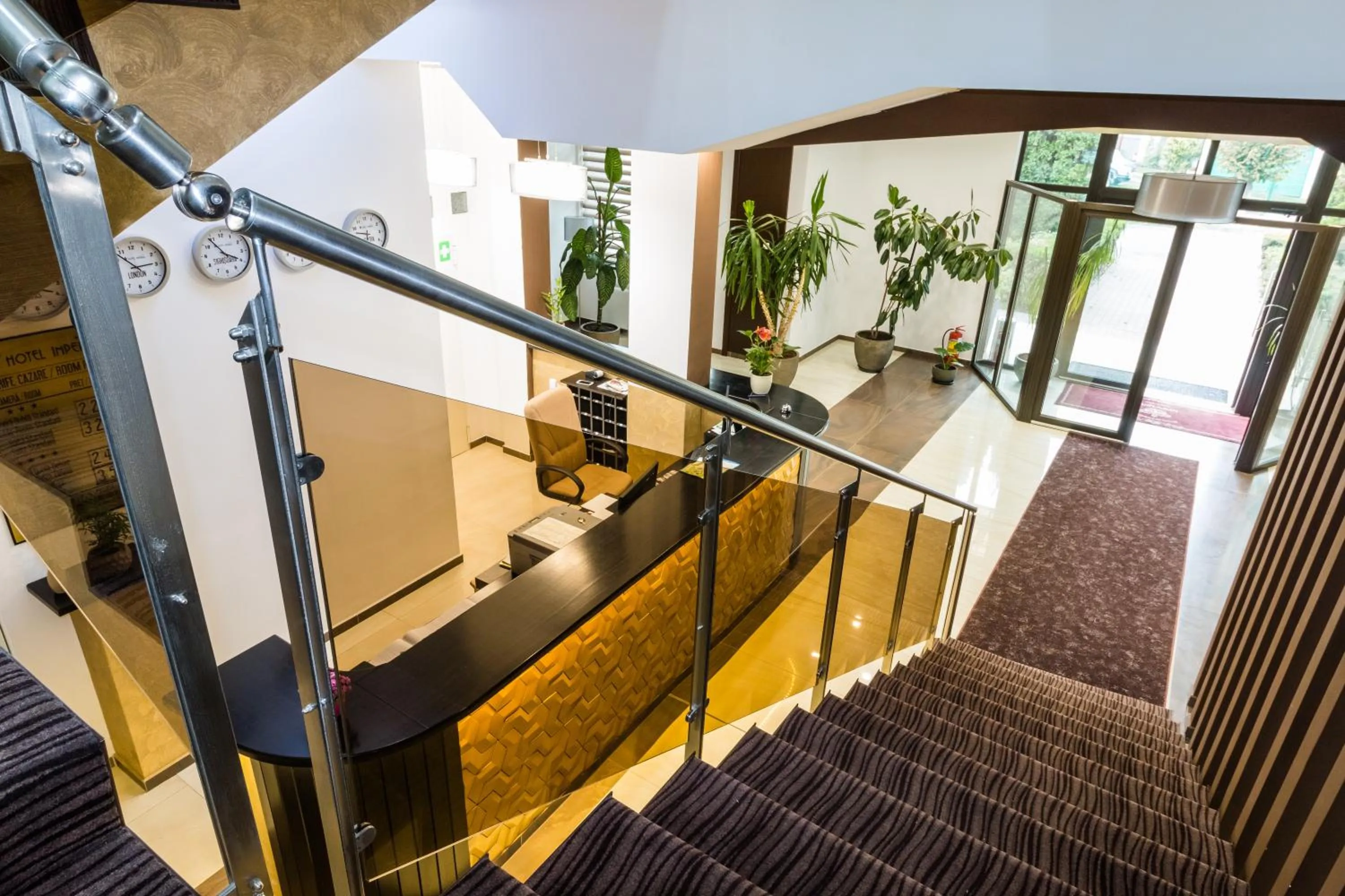 Lobby or reception in Hotel Restaurant Imperial