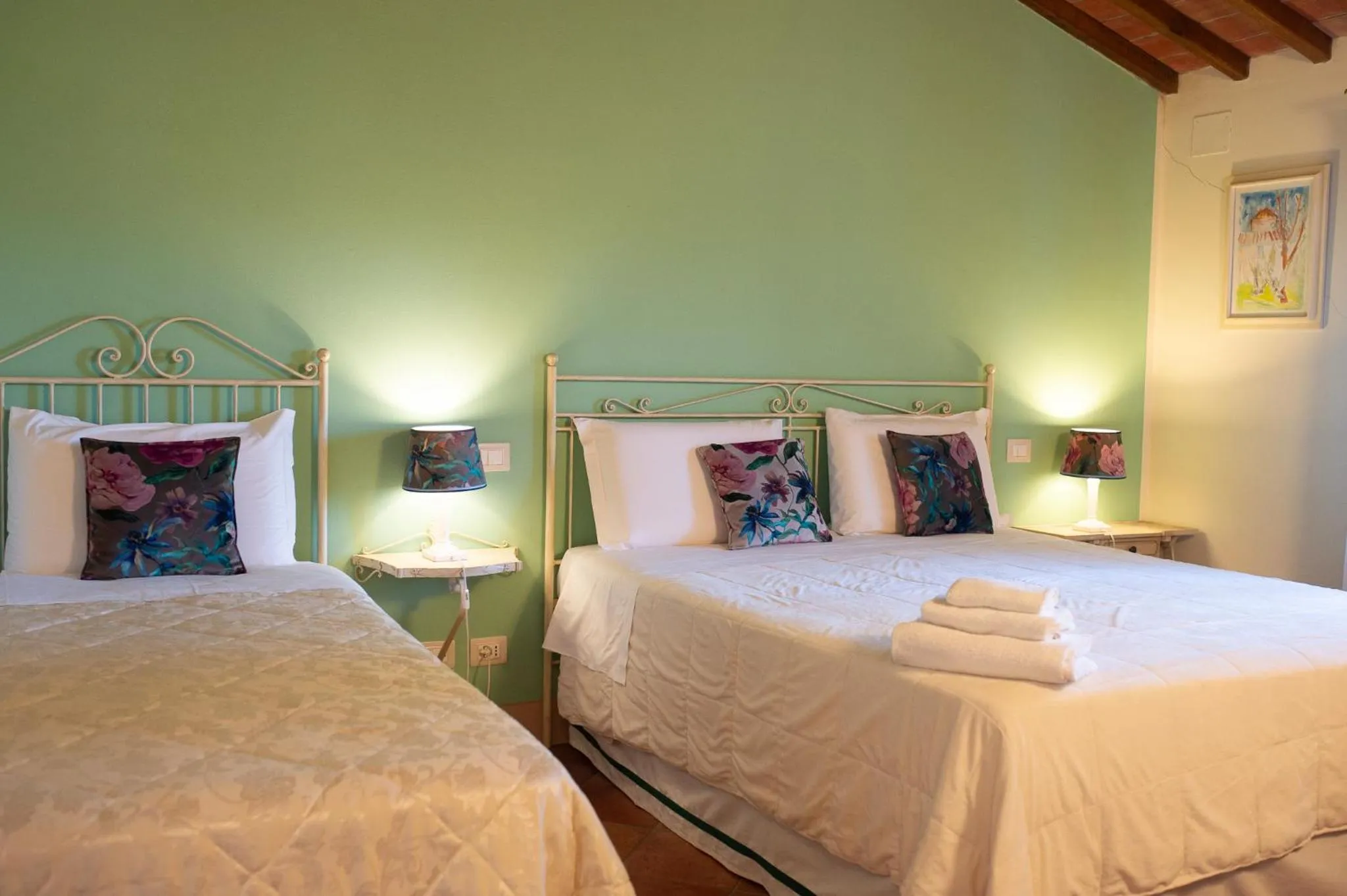 Bed in Le Colombaie Country Resort