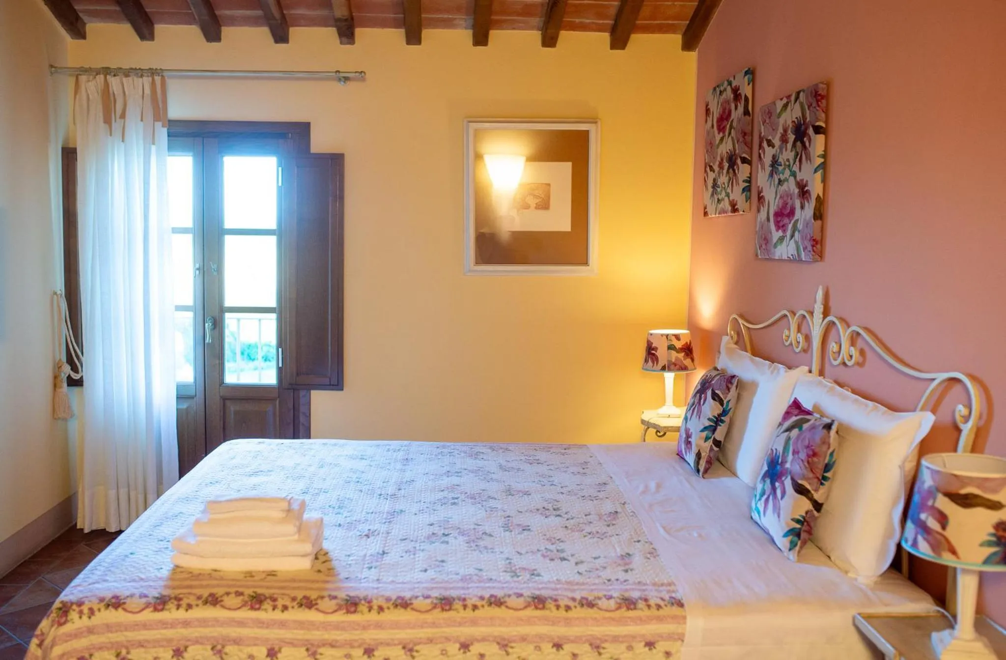 Bed in Le Colombaie Country Resort