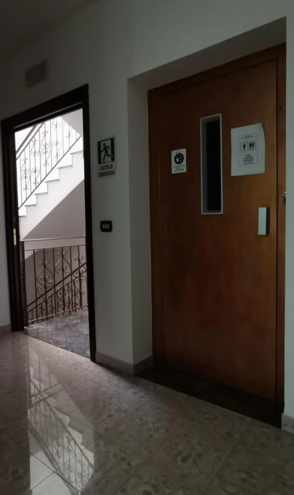 elevator in Hotel Edelweiss