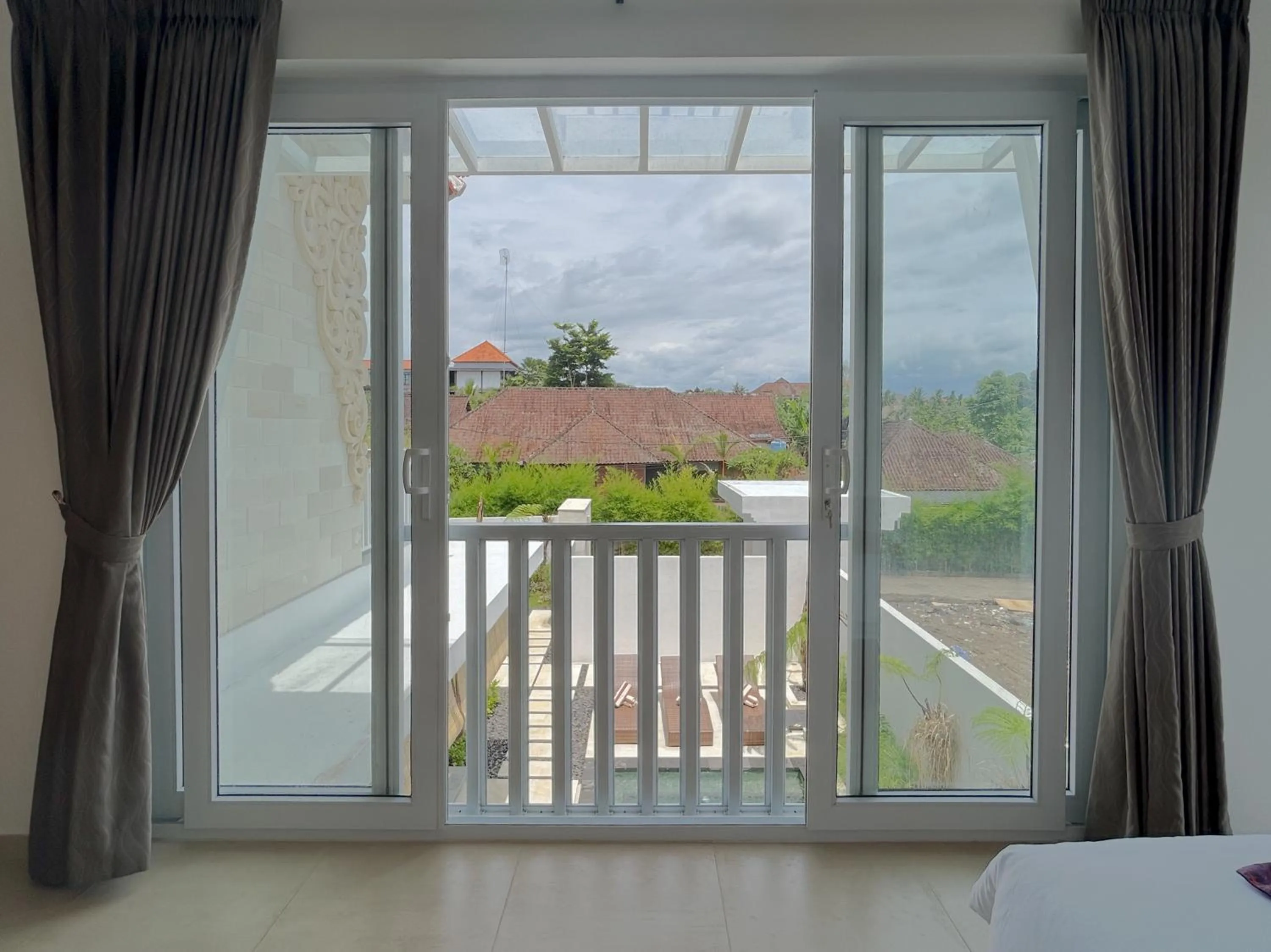 View (from property/room), Bed in Villa Ubud Hill