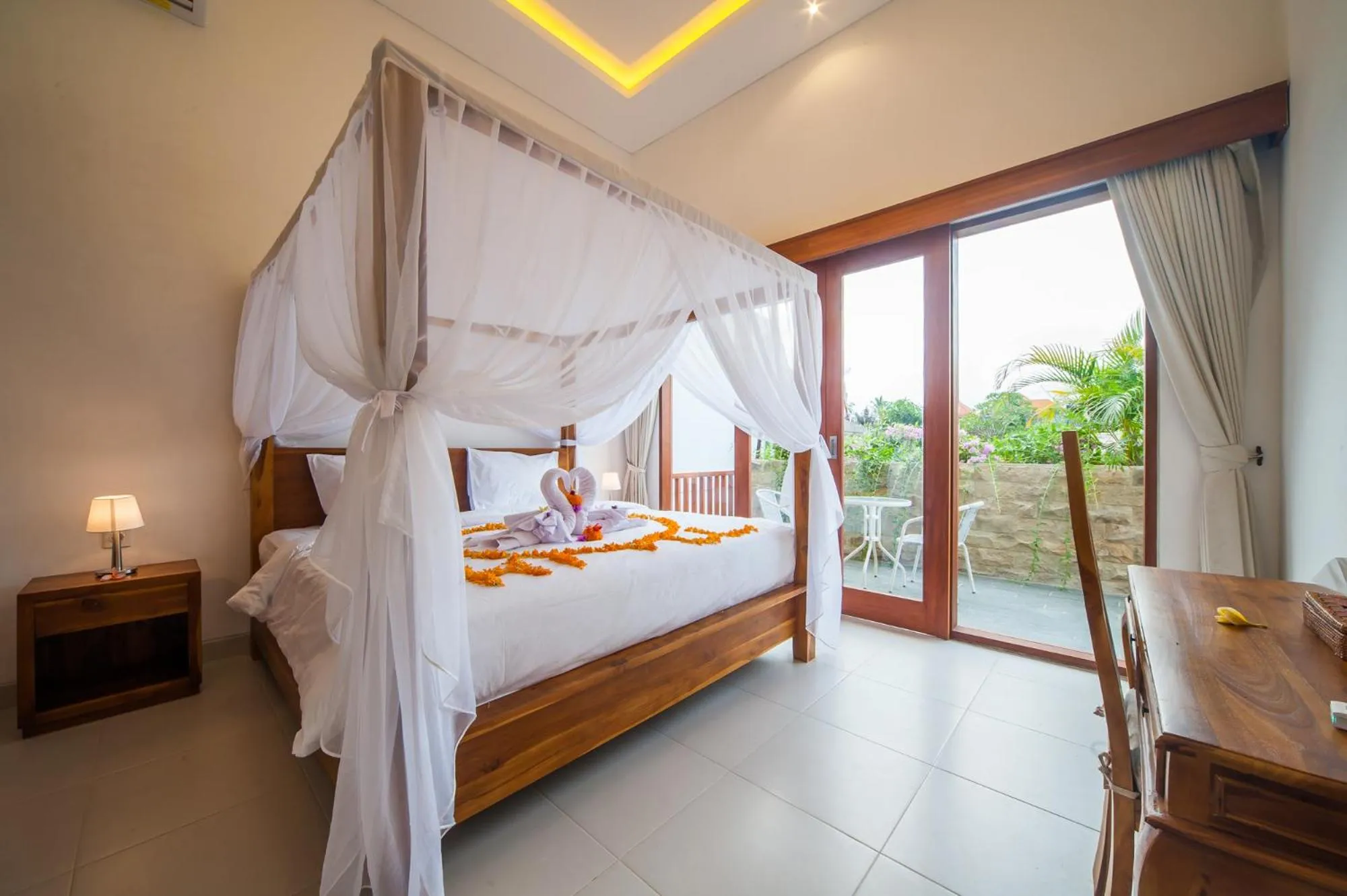 Bedroom, Bed in Villa Ubud Hill