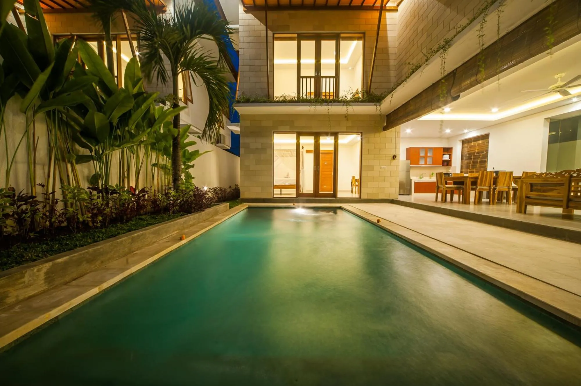 Pool view in Villa Ubud Hill