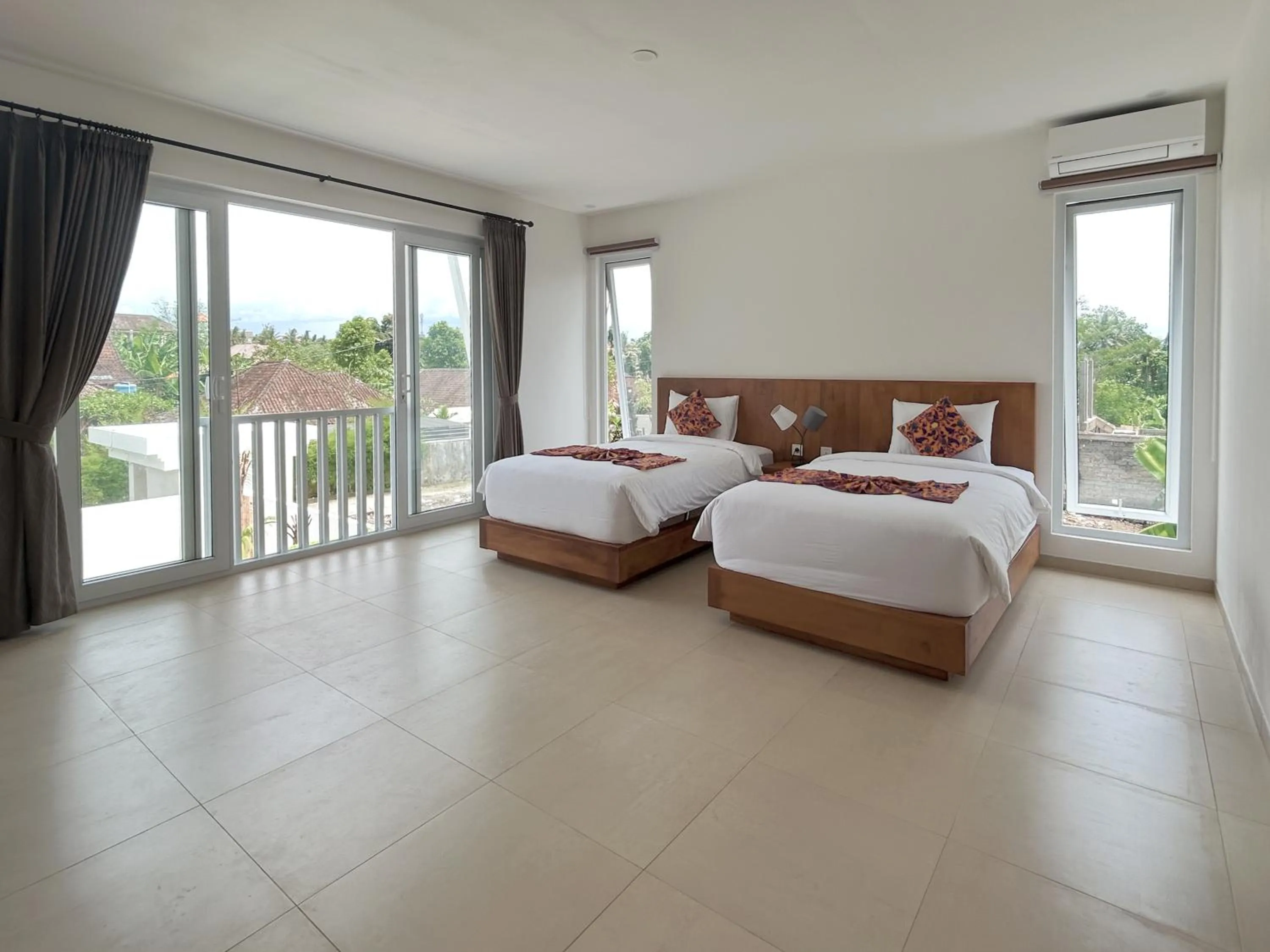 Bed in Villa Ubud Hill