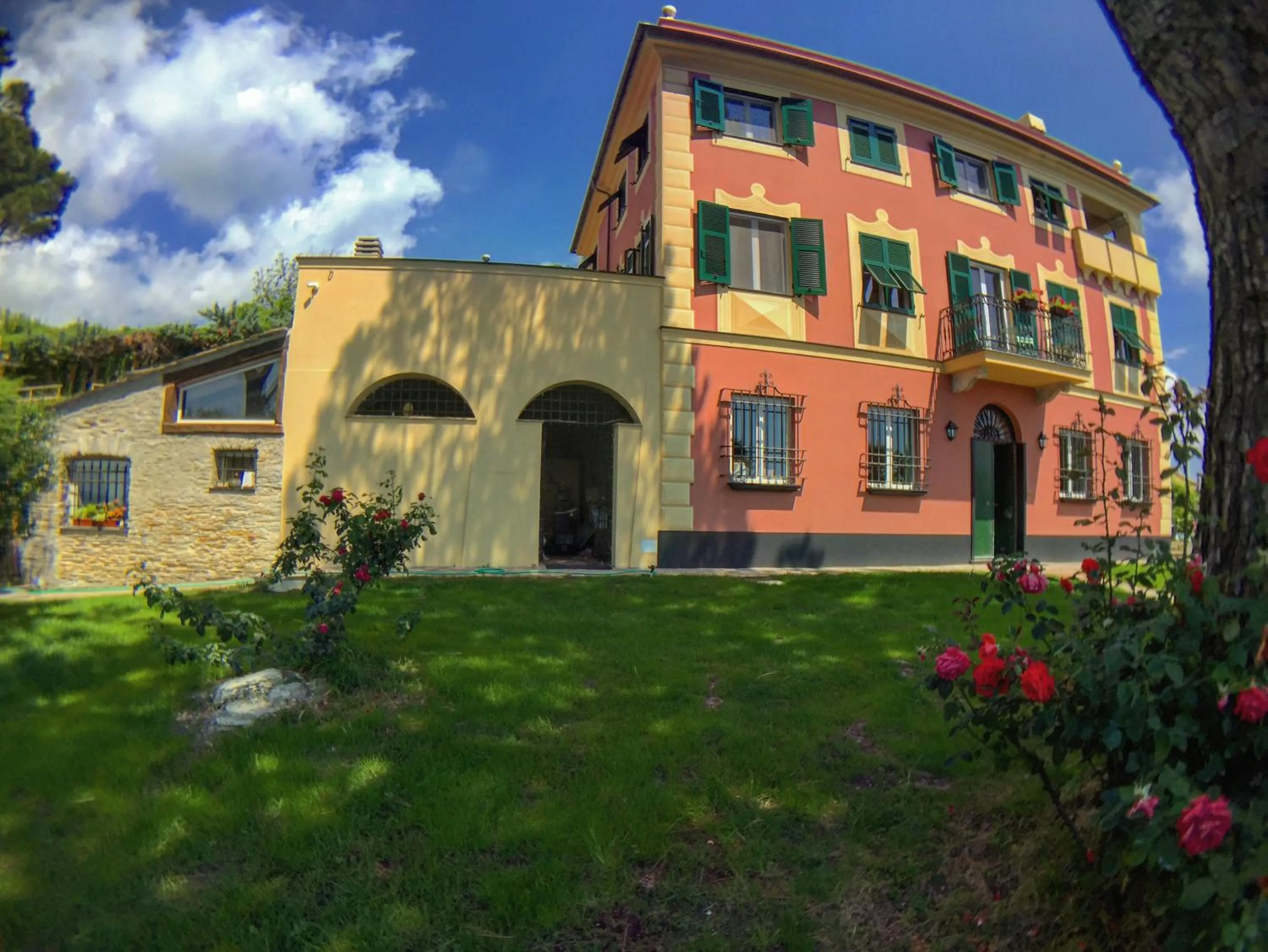 Facade/entrance in Olivenere agriturismo