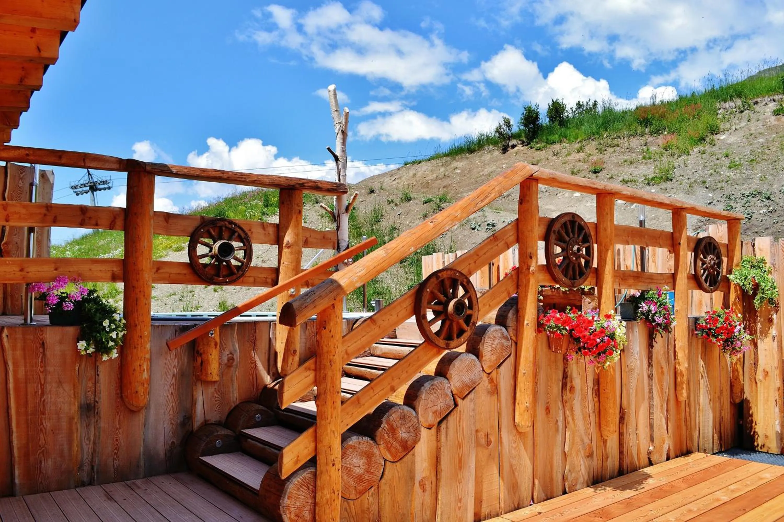 Open Air Bath in La Torretta