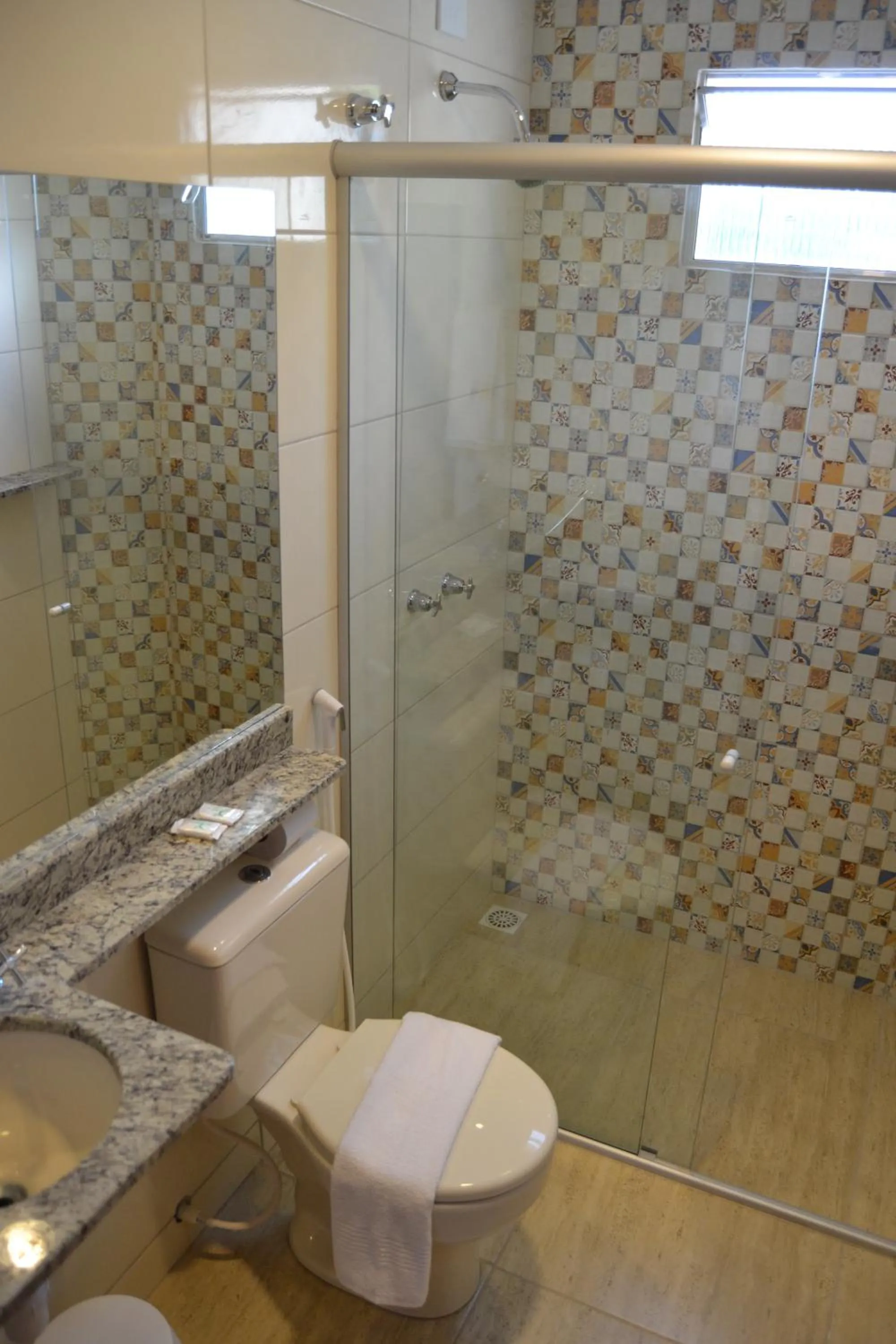 Bathroom in Pousada Beija Flores