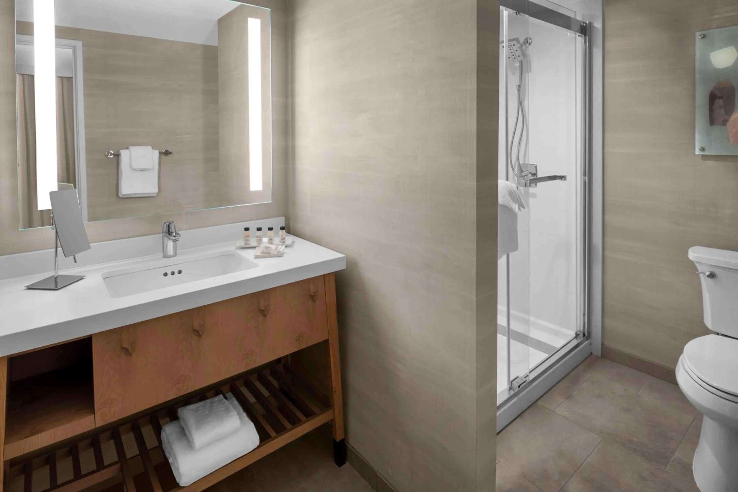 Bathroom in Delta Hotels by Marriott Santa Clara Silicon Valley