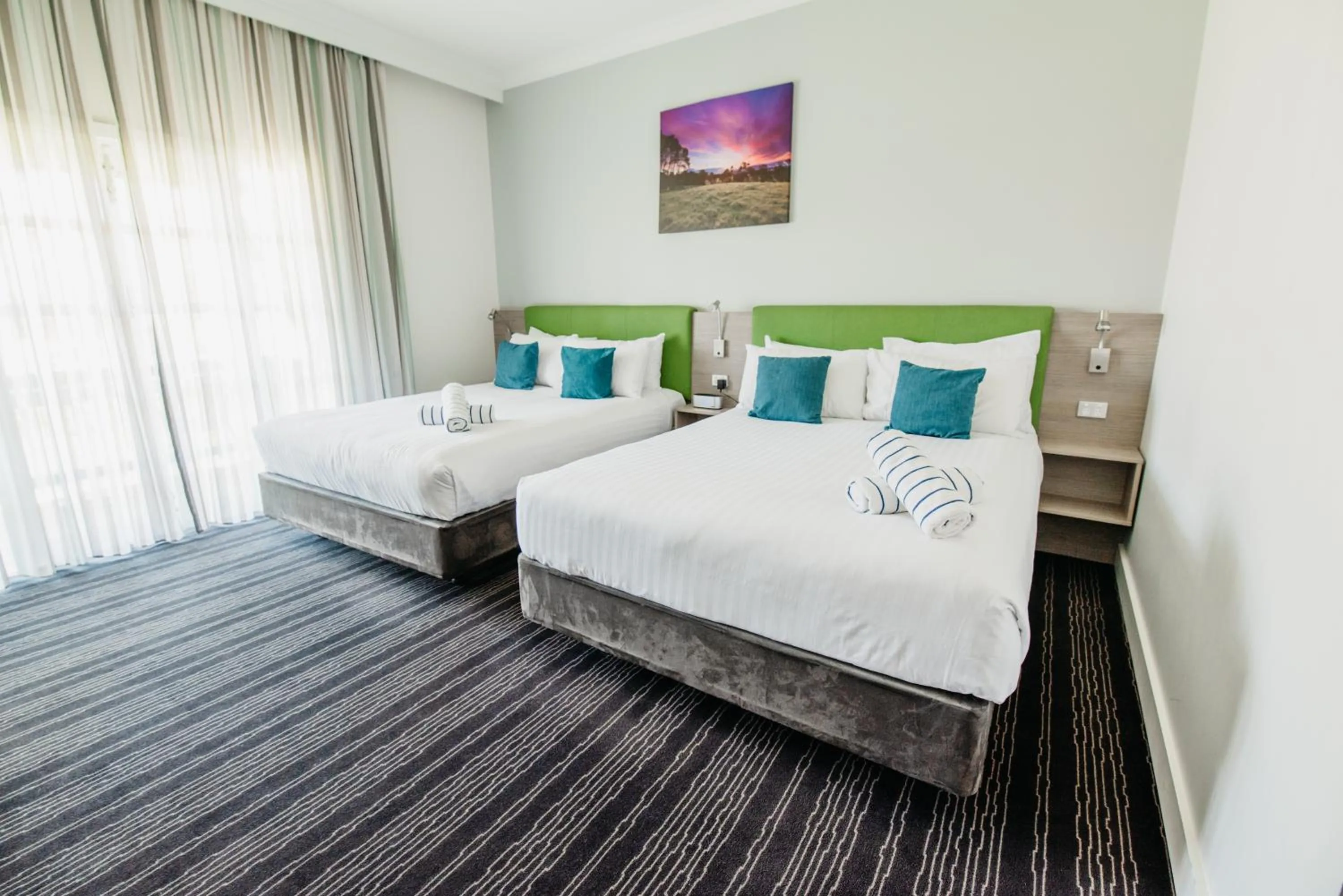 Bed in Novotel Vines Resort Swan Valley